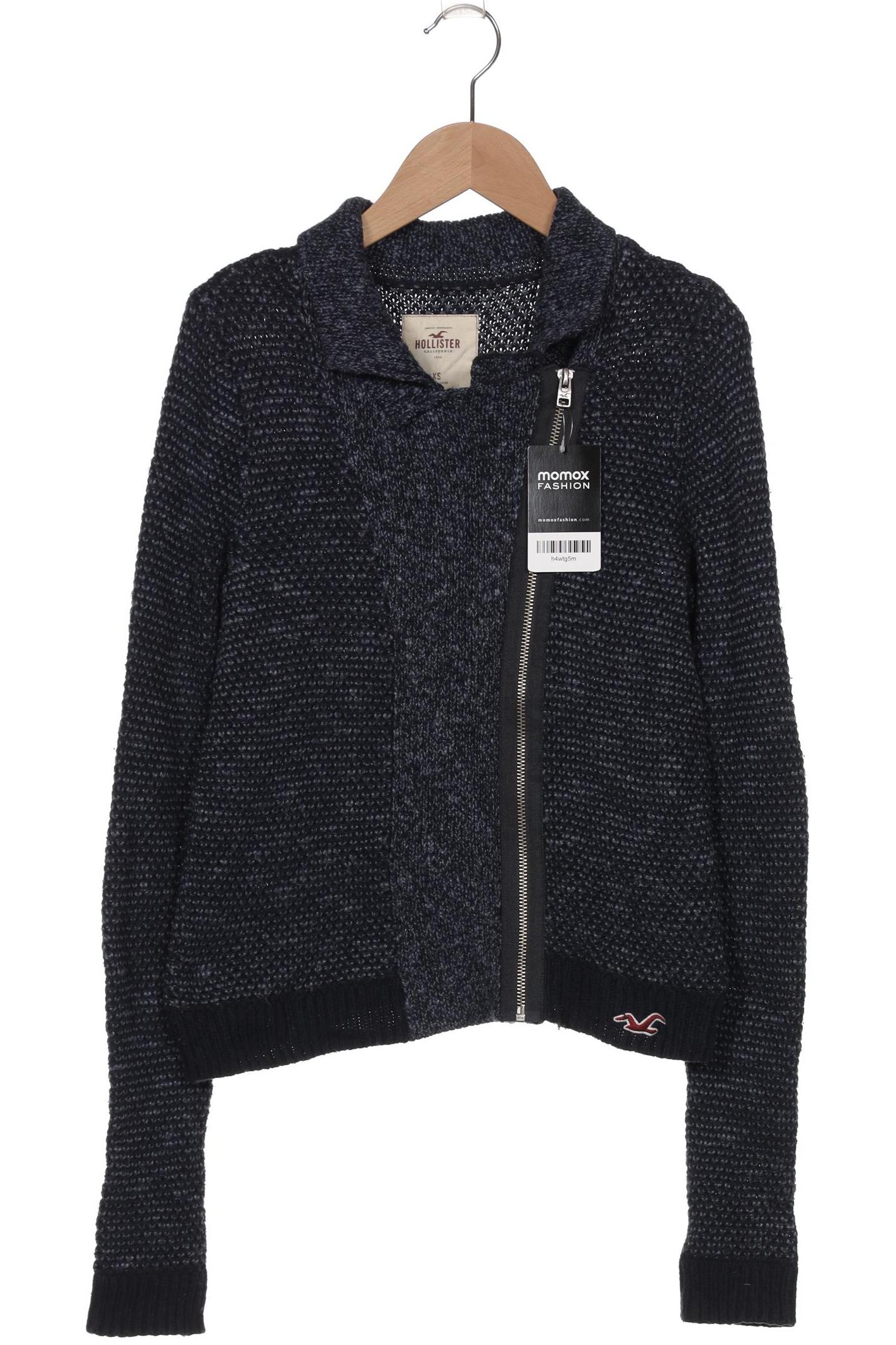 

Hollister Damen Strickjacke, marineblau, Gr. 34