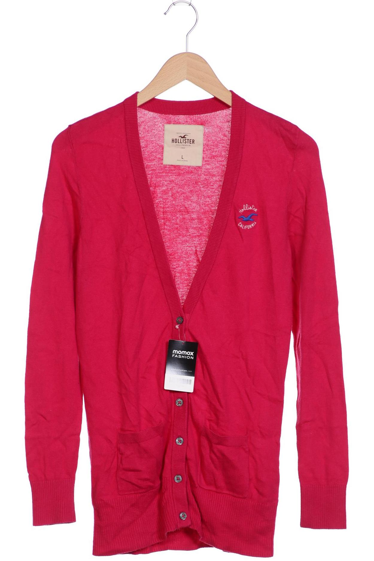 

Hollister Damen Strickjacke, pink, Gr. 42