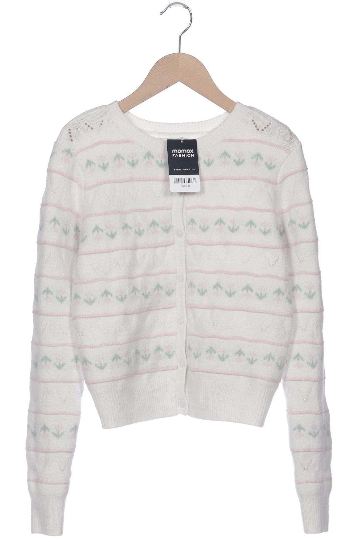 

Hollister Damen Strickjacke, weiß, Gr. 36