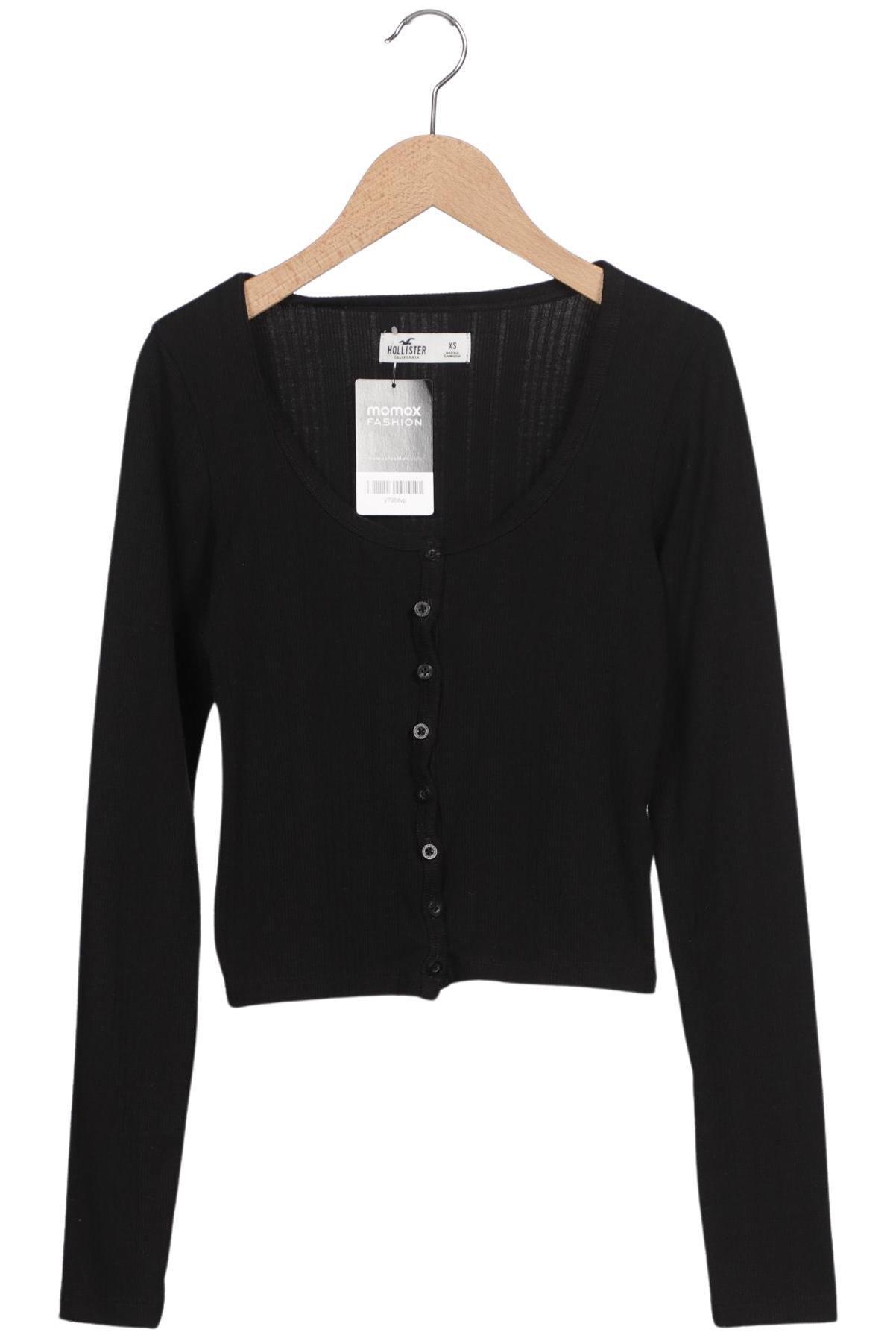 

Hollister Damen Strickjacke, schwarz, Gr. 34