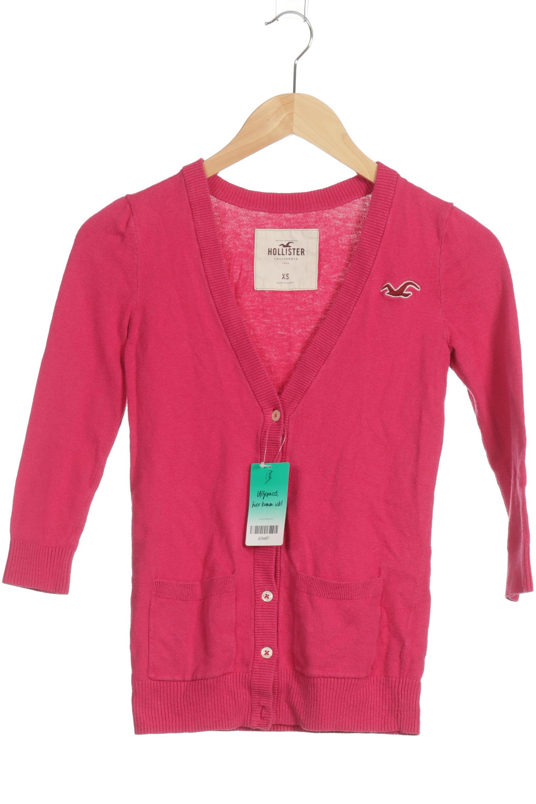 

Hollister Damen Strickjacke, pink, Gr. 34