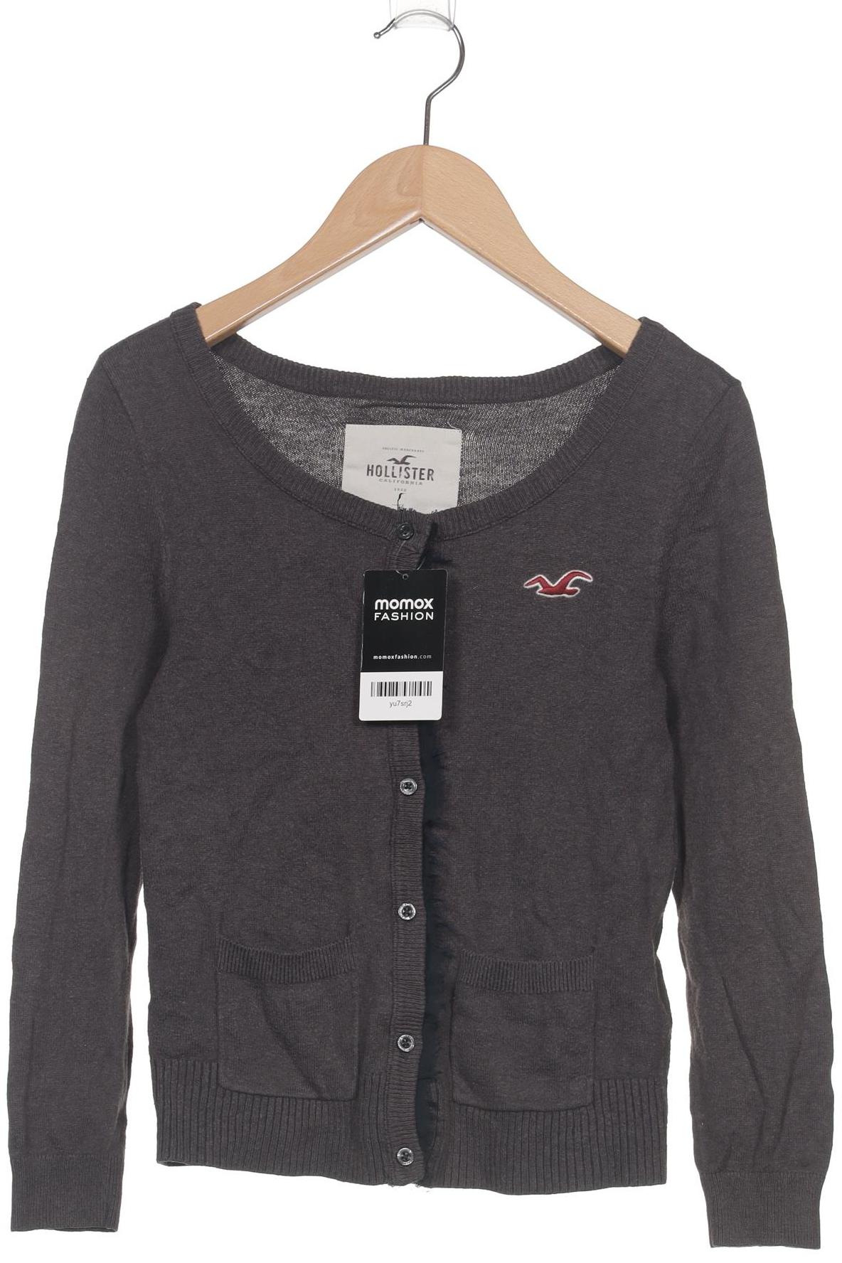 

Hollister Damen Strickjacke, grau, Gr. 34