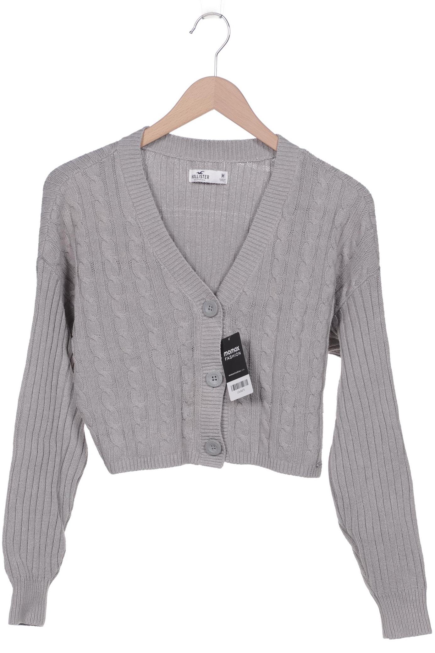 

Hollister Damen Strickjacke, grau