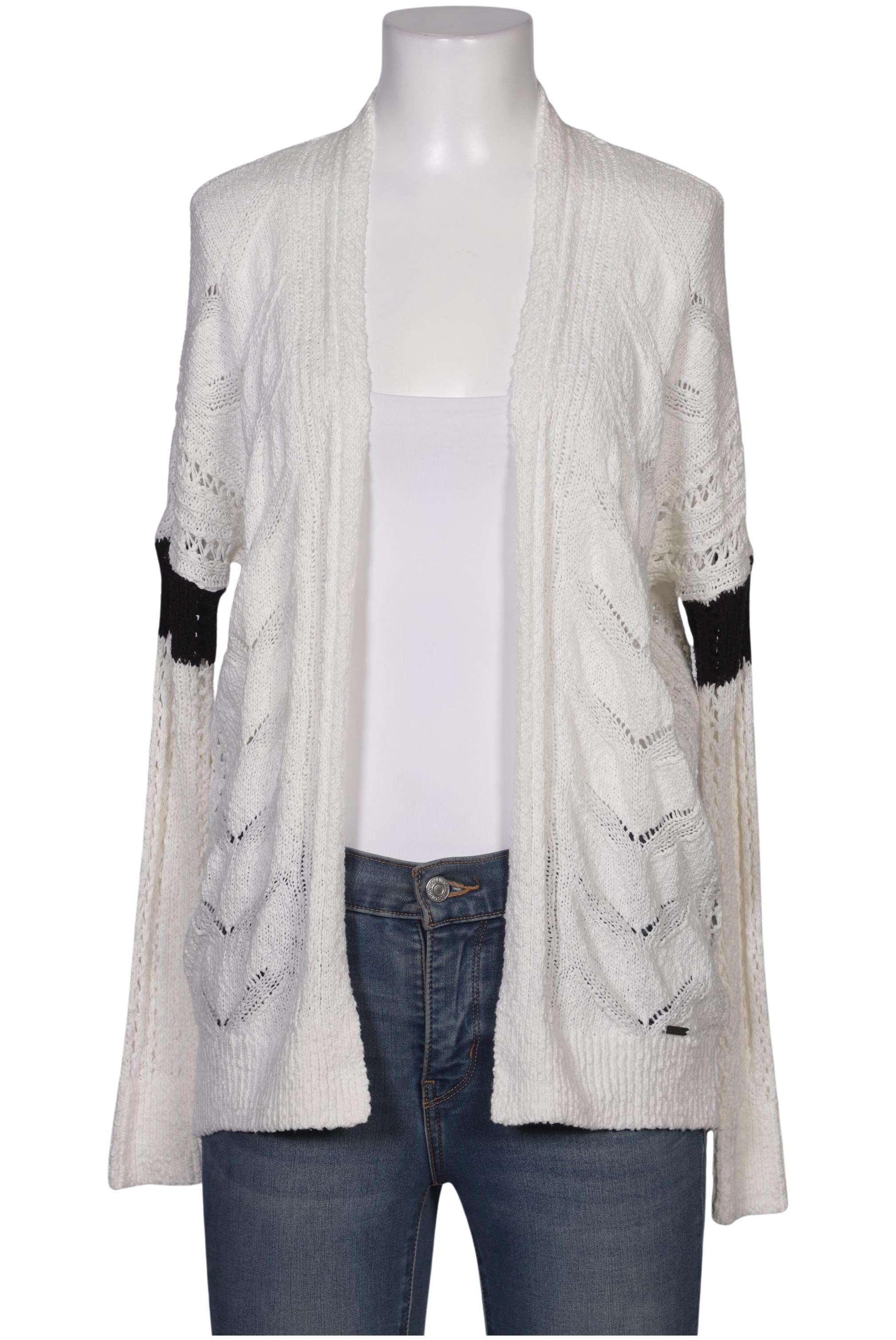 

Hollister Damen Strickjacke, weiß, Gr. 36