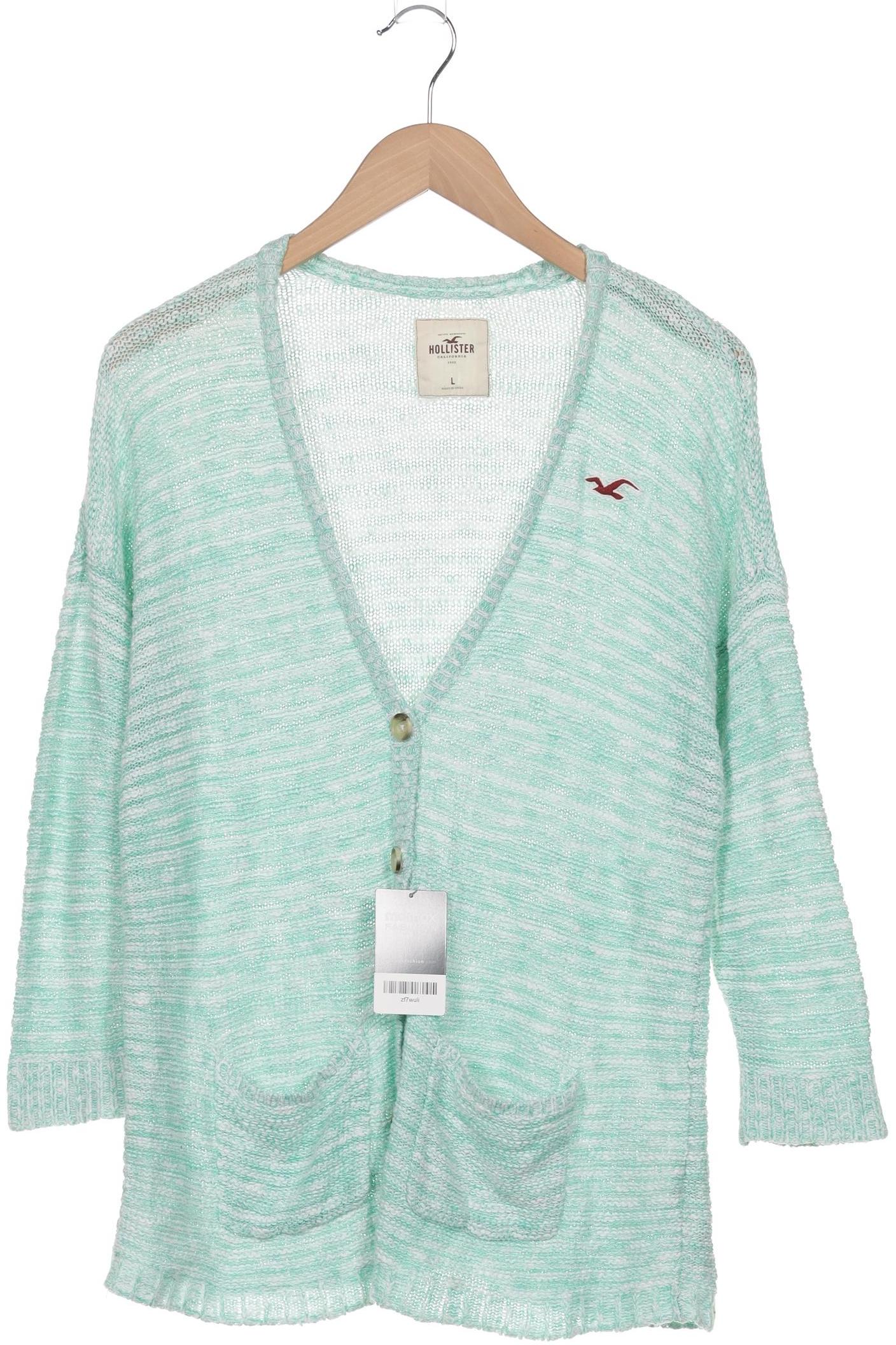 

Hollister Damen Strickjacke, grün, Gr. 42