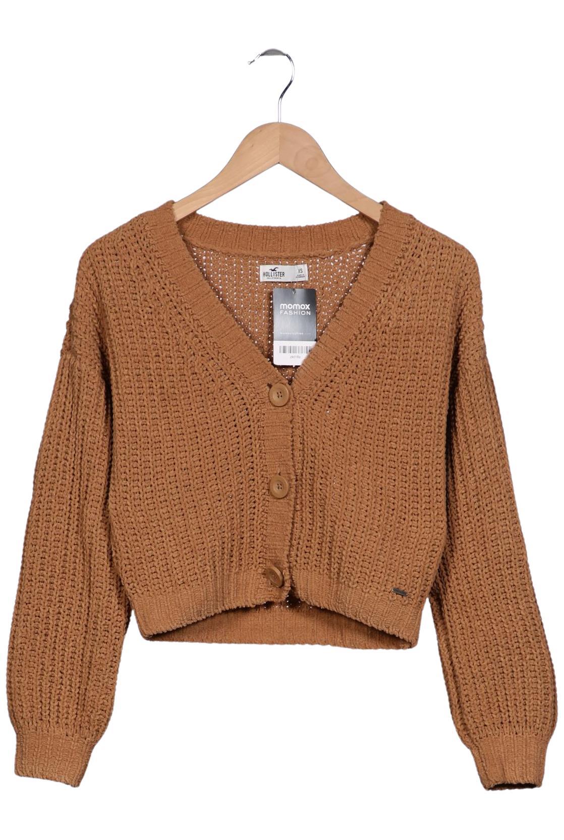 

Hollister Damen Strickjacke, braun, Gr. 34