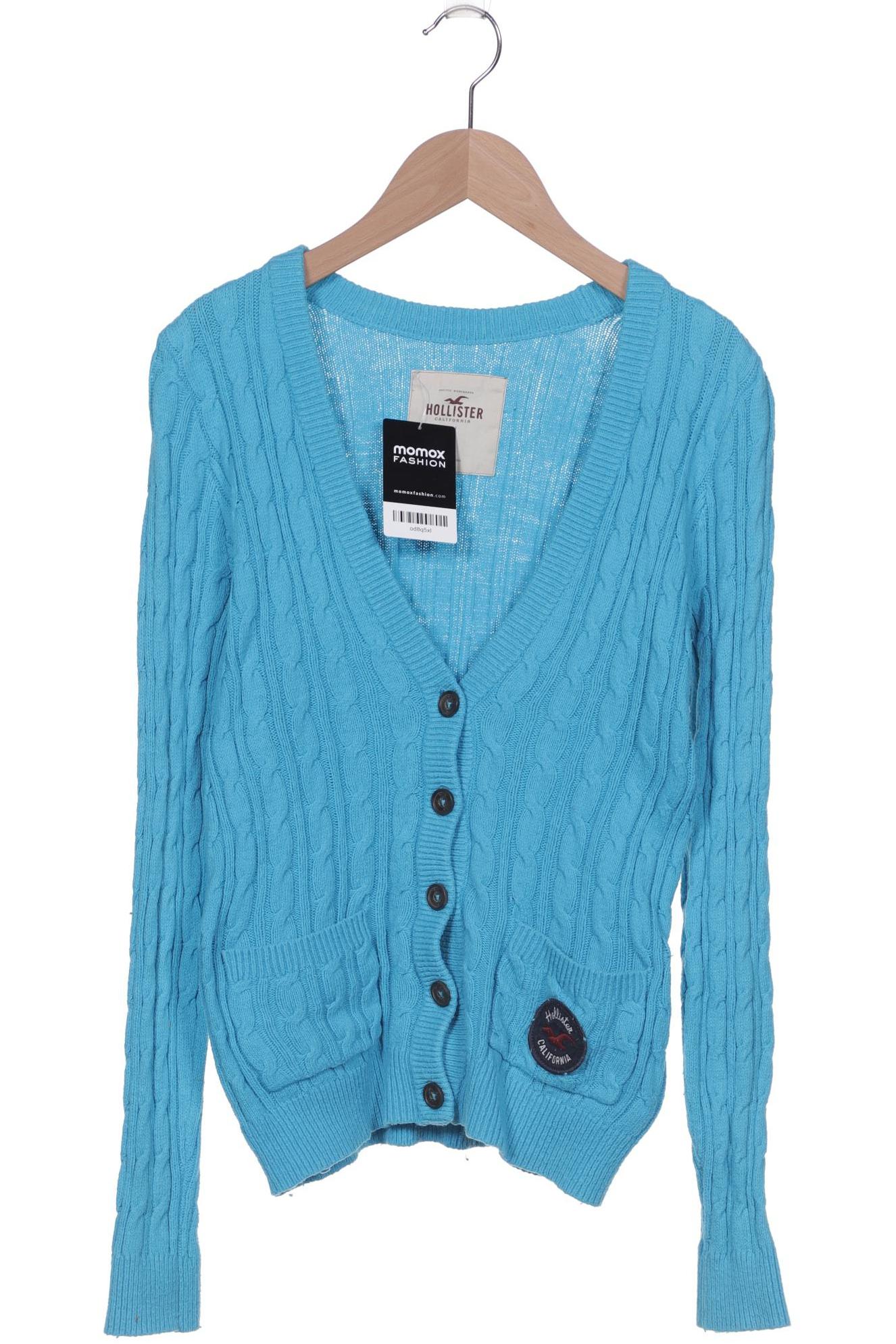 

Hollister Damen Strickjacke, blau