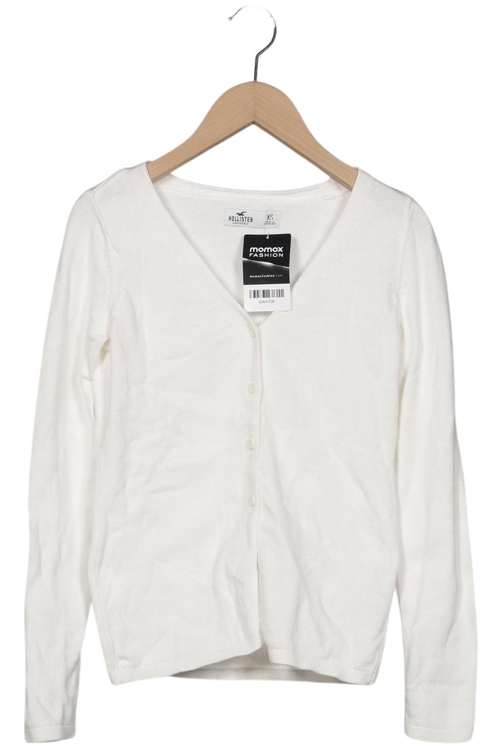 

Hollister Damen Strickjacke, cremeweiß, Gr. 34