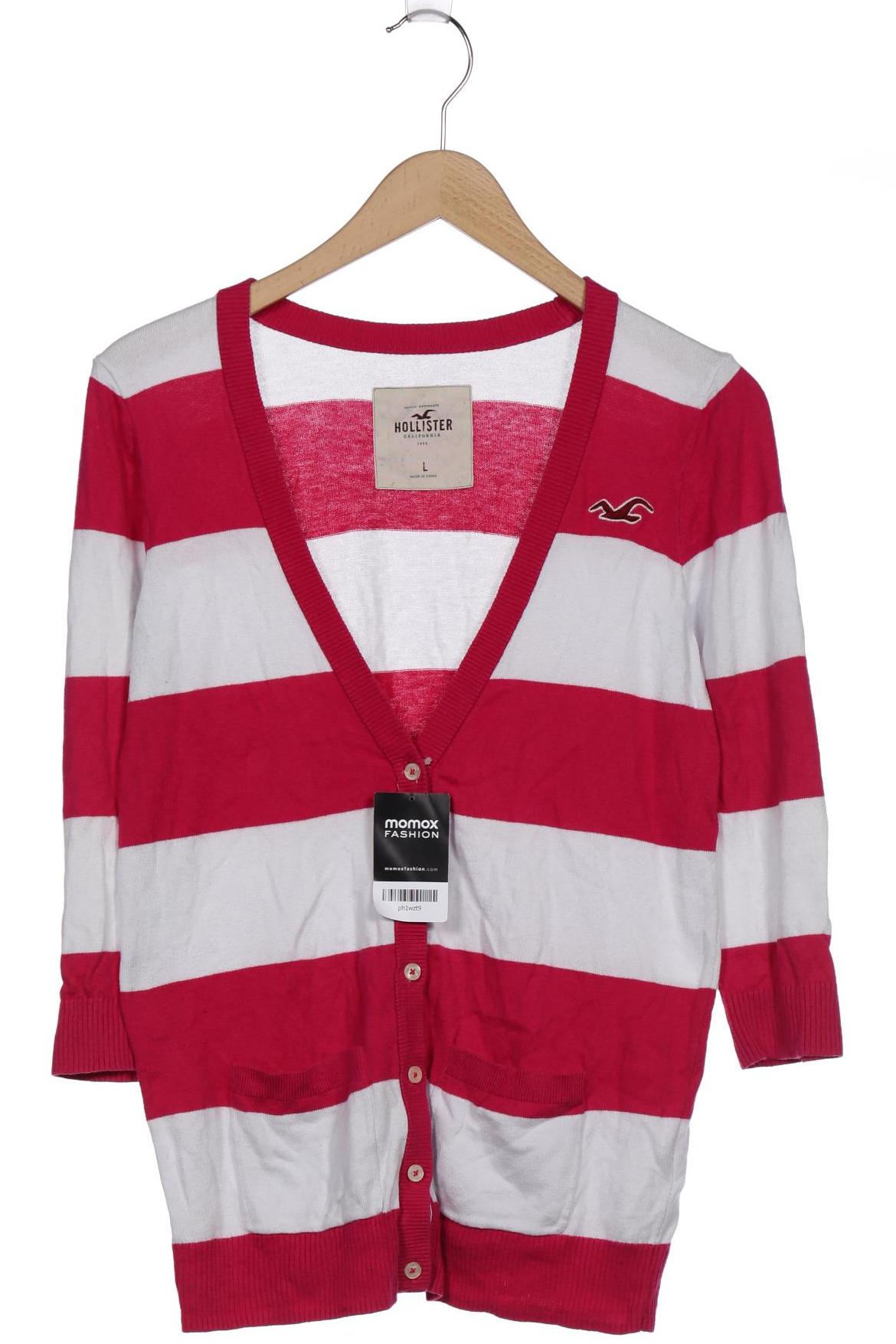 

Hollister Damen Strickjacke, pink, Gr. 42