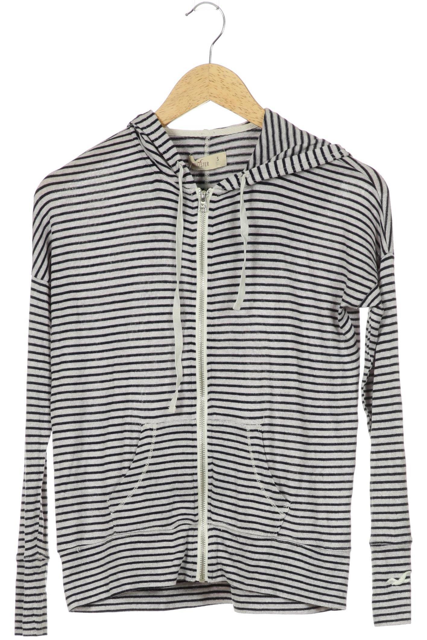 

Hollister Damen Kapuzenpullover, grau, Gr.