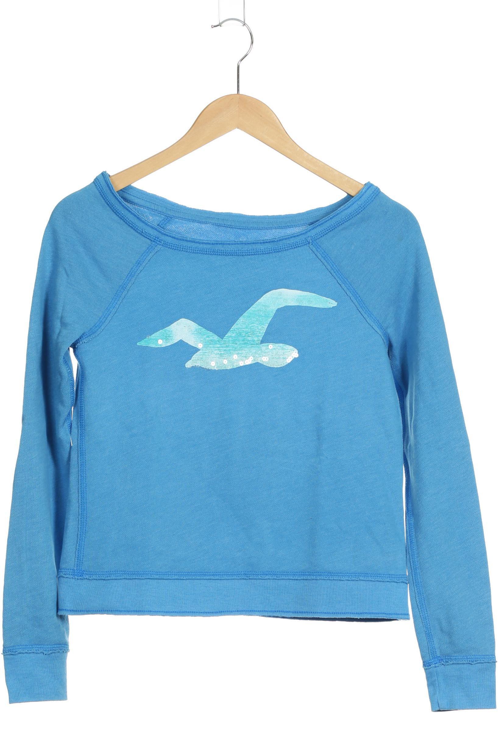 

Hollister Damen Sweatshirt, blau, Gr.