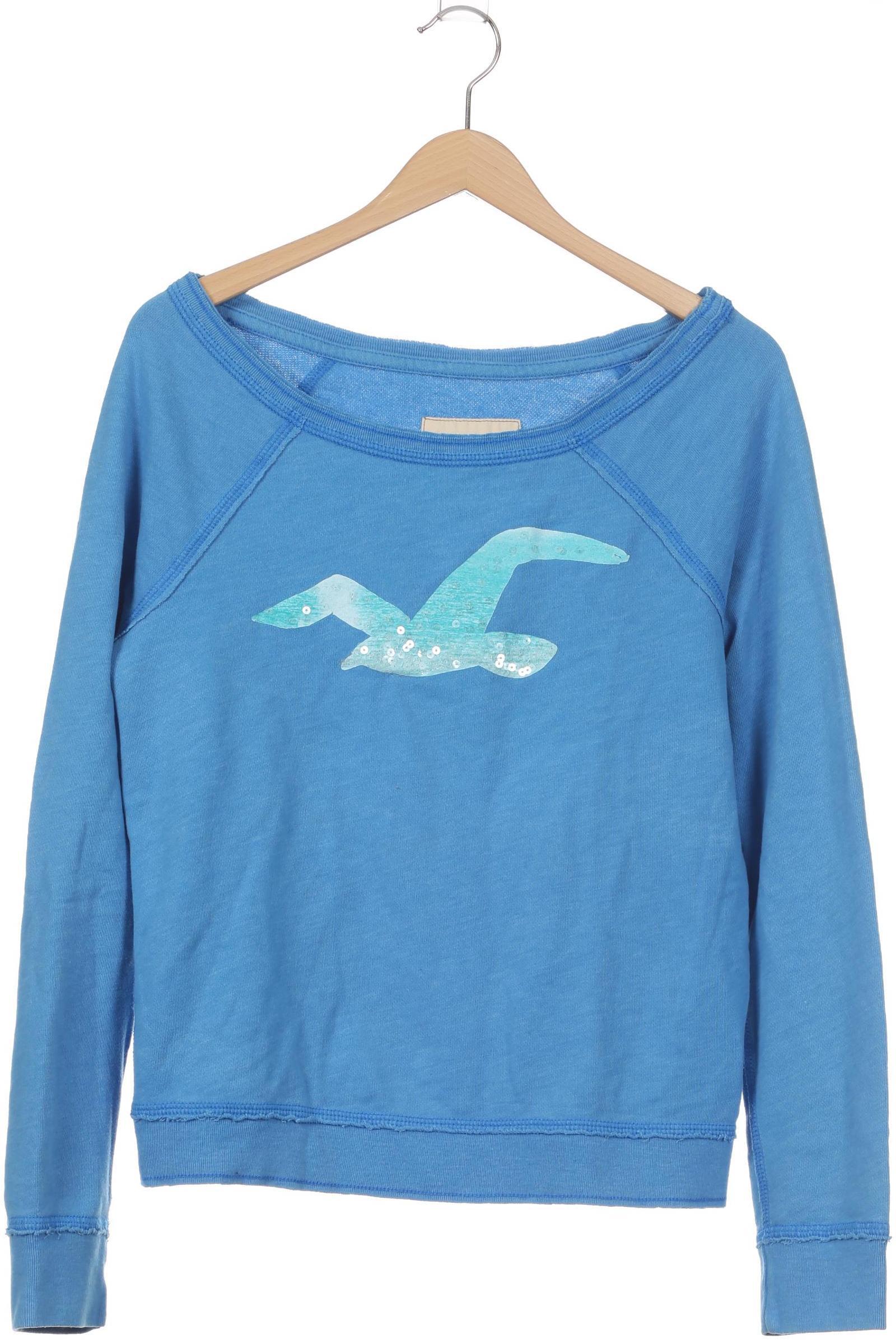 

Hollister Damen Sweatshirt, blau, Gr.