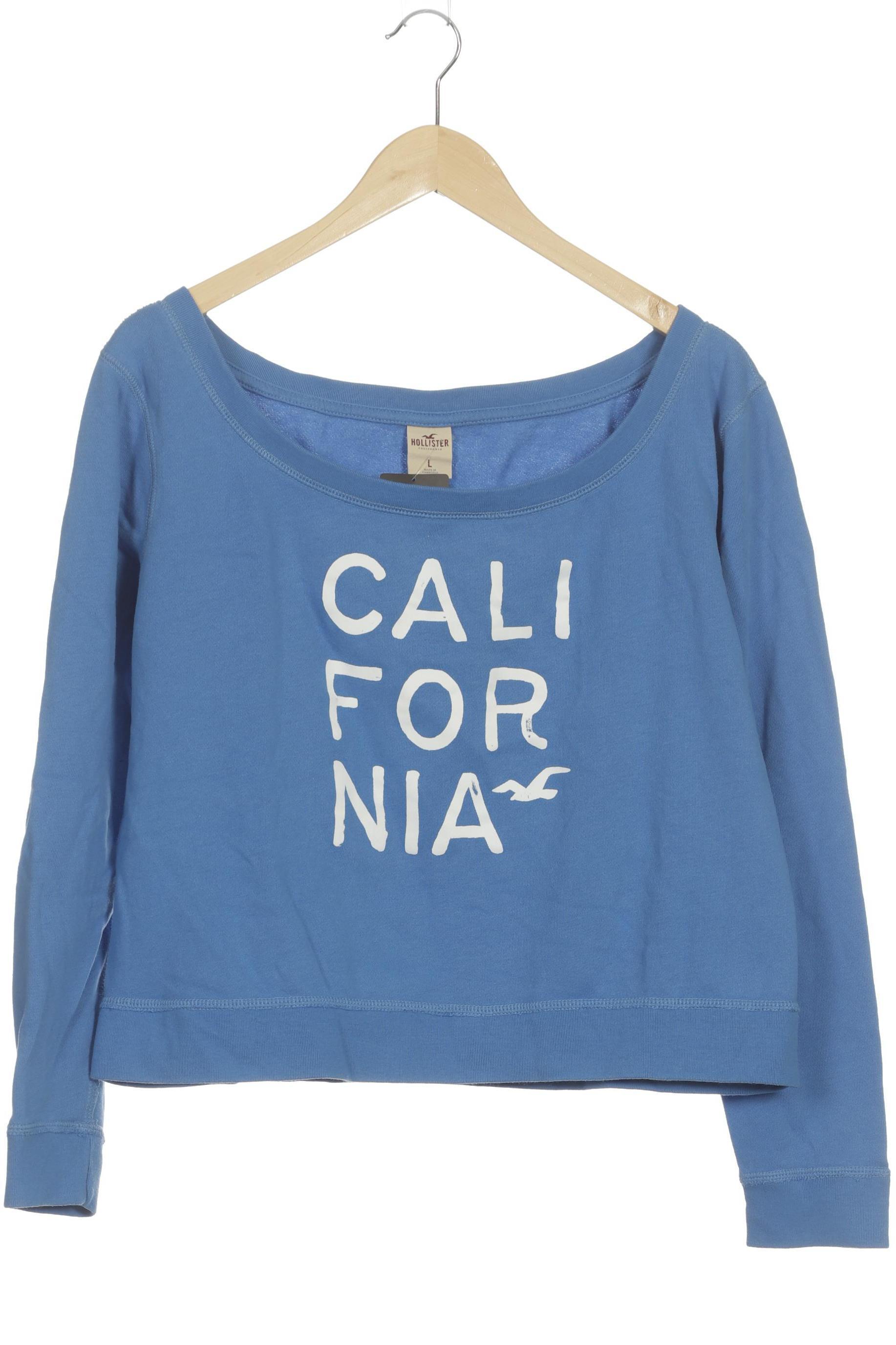 

Hollister Damen Sweatshirt, blau, Gr.