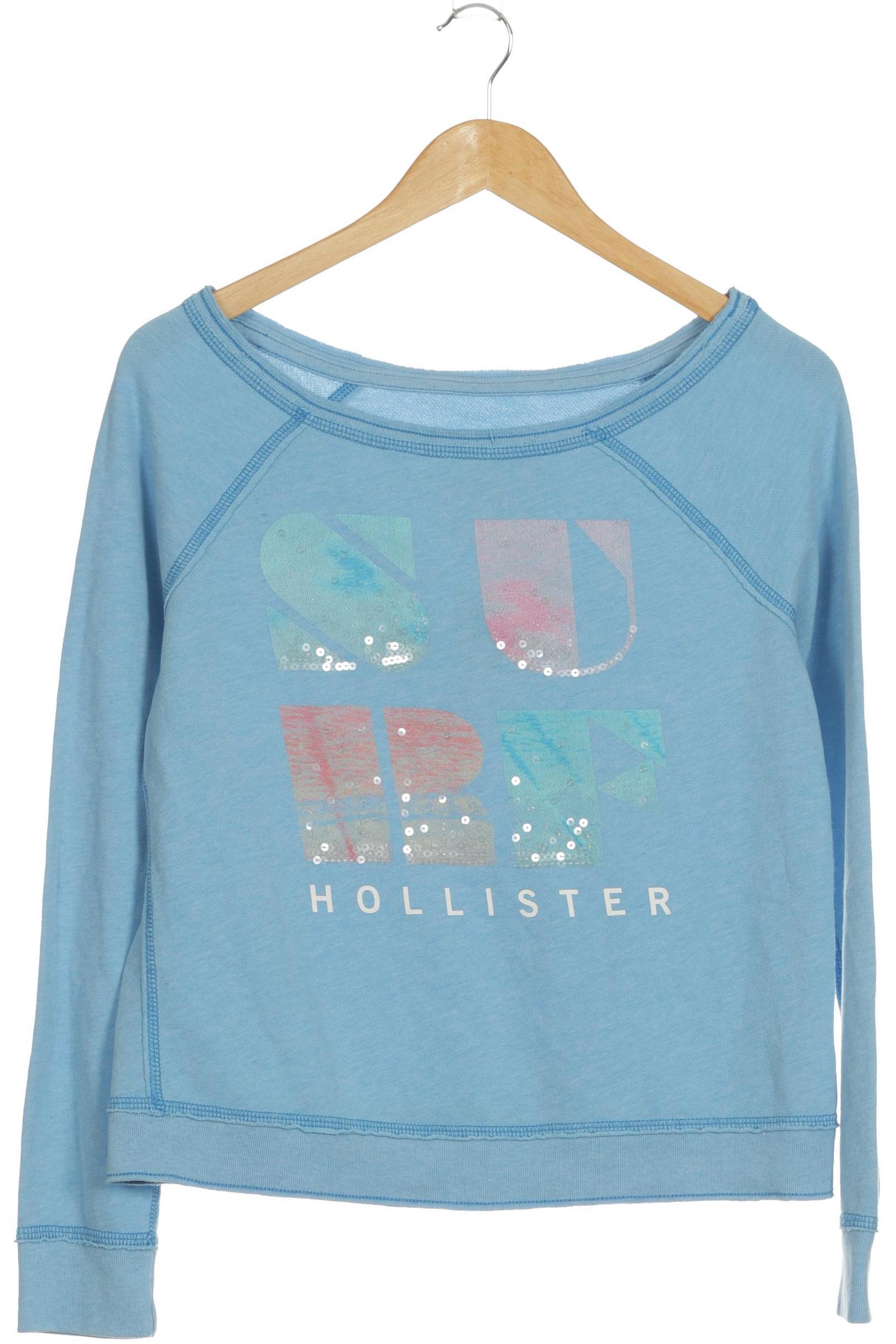 

Hollister Damen Sweatshirt, blau, Gr.