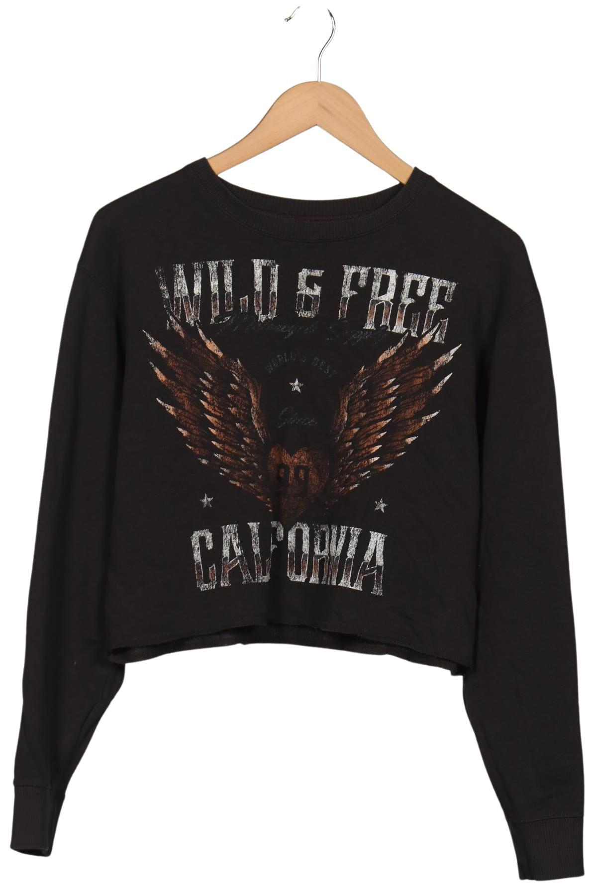 

Hollister Damen Sweatshirt, schwarz, Gr. 38