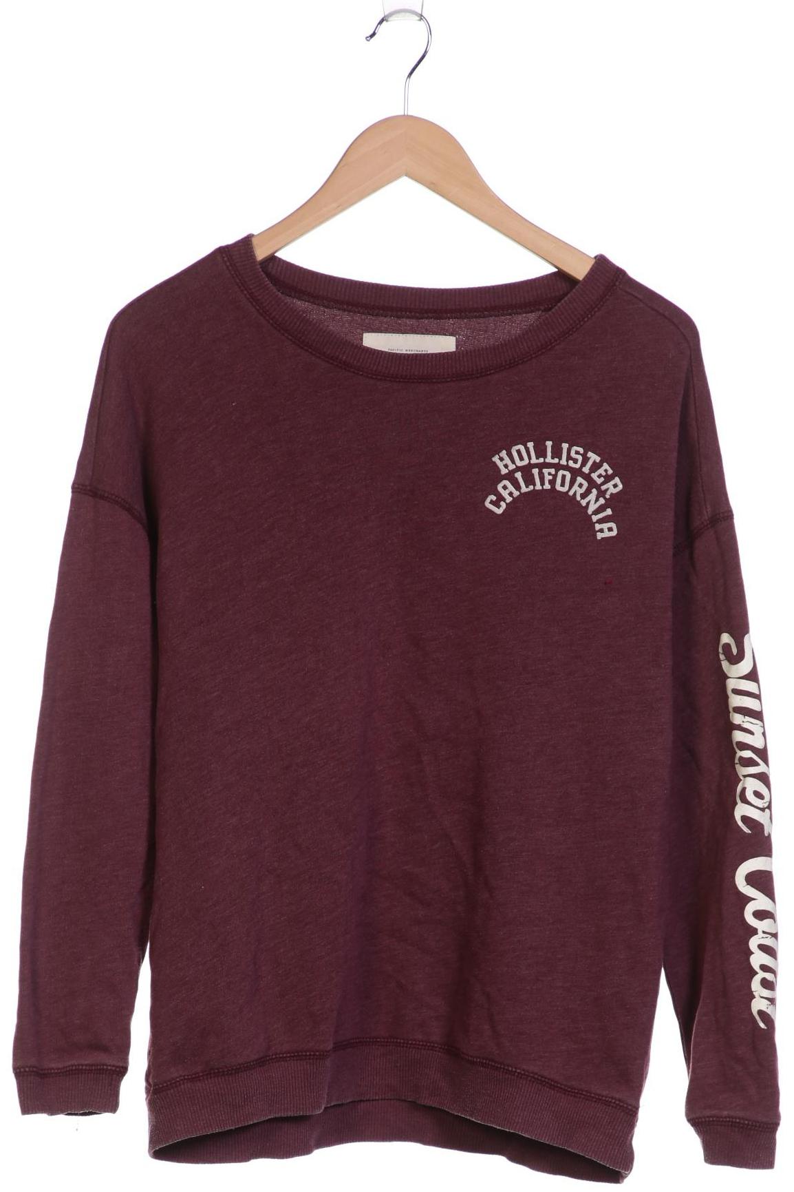 

Hollister Damen Sweatshirt, bordeaux, Gr. 36