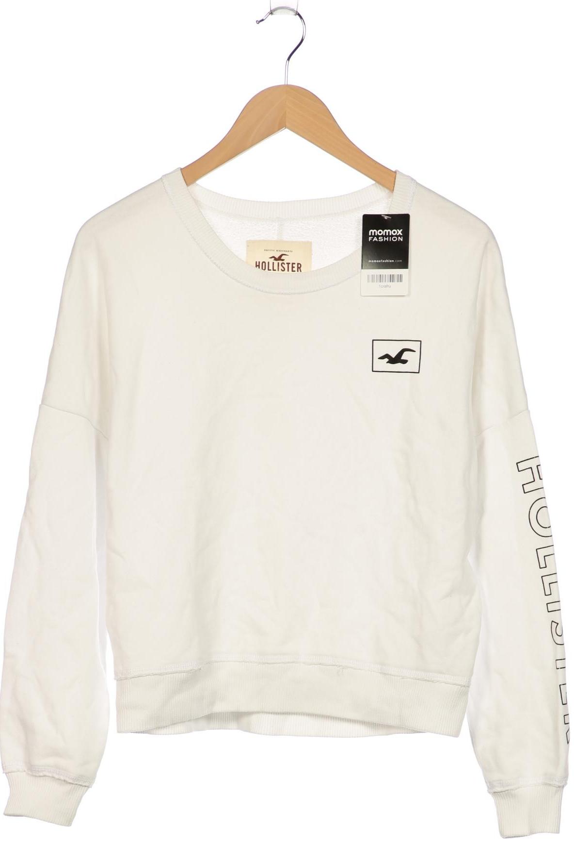 

Hollister Damen Sweatshirt, weiß, Gr. 36