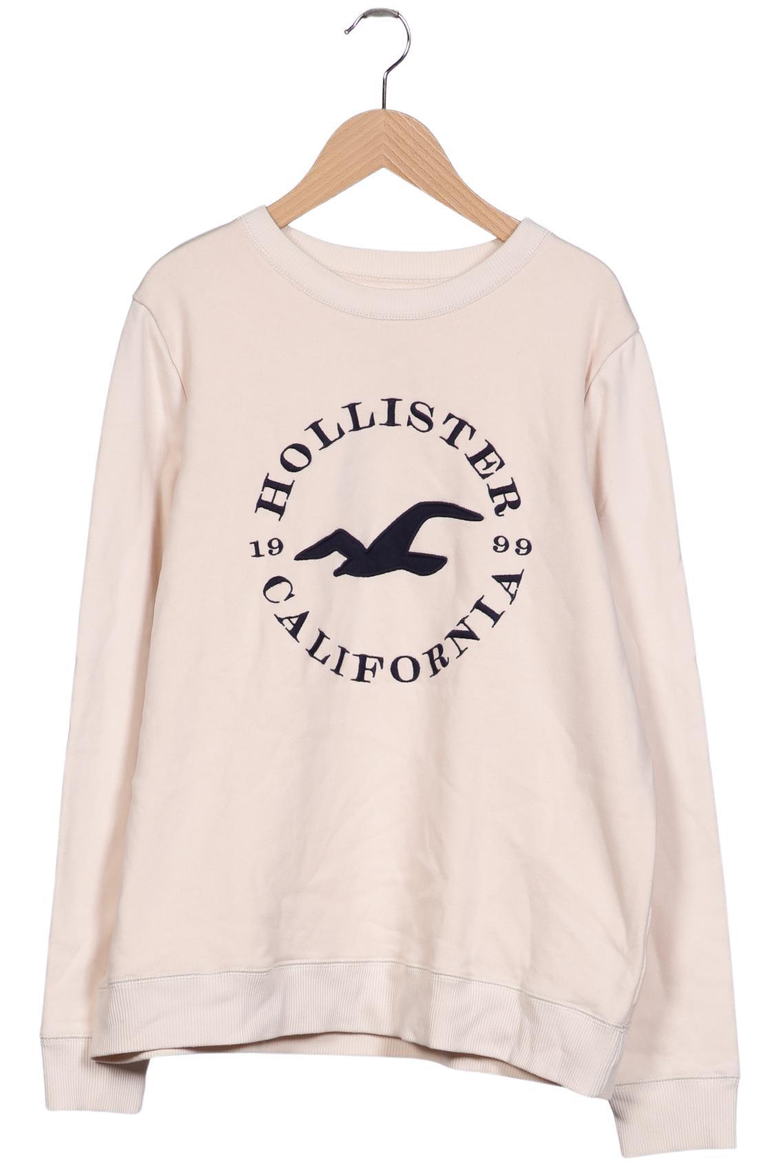

Hollister Damen Sweatshirt, cremeweiß, Gr. 42