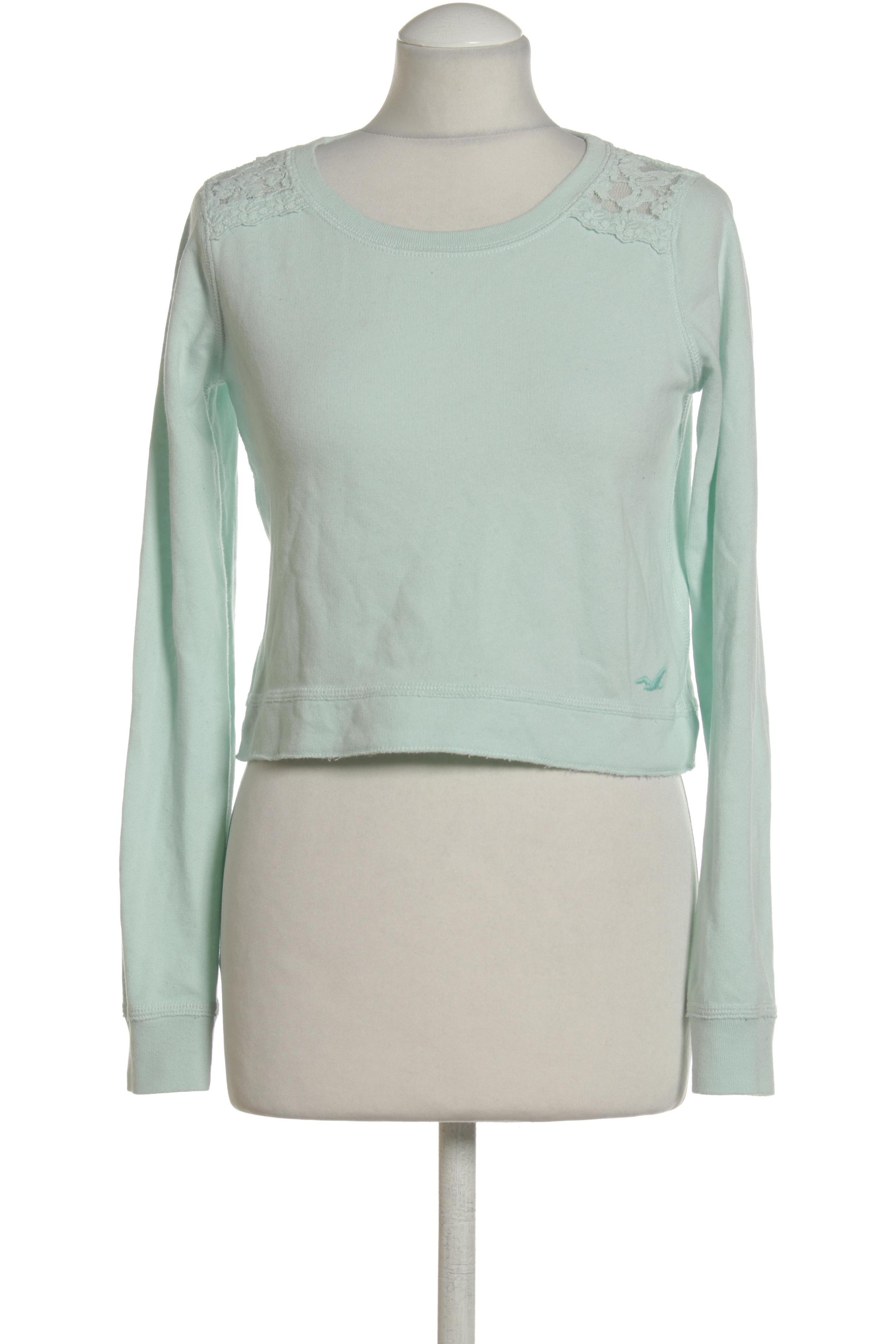 

Hollister Damen Sweatshirt, türkis, Gr. 36