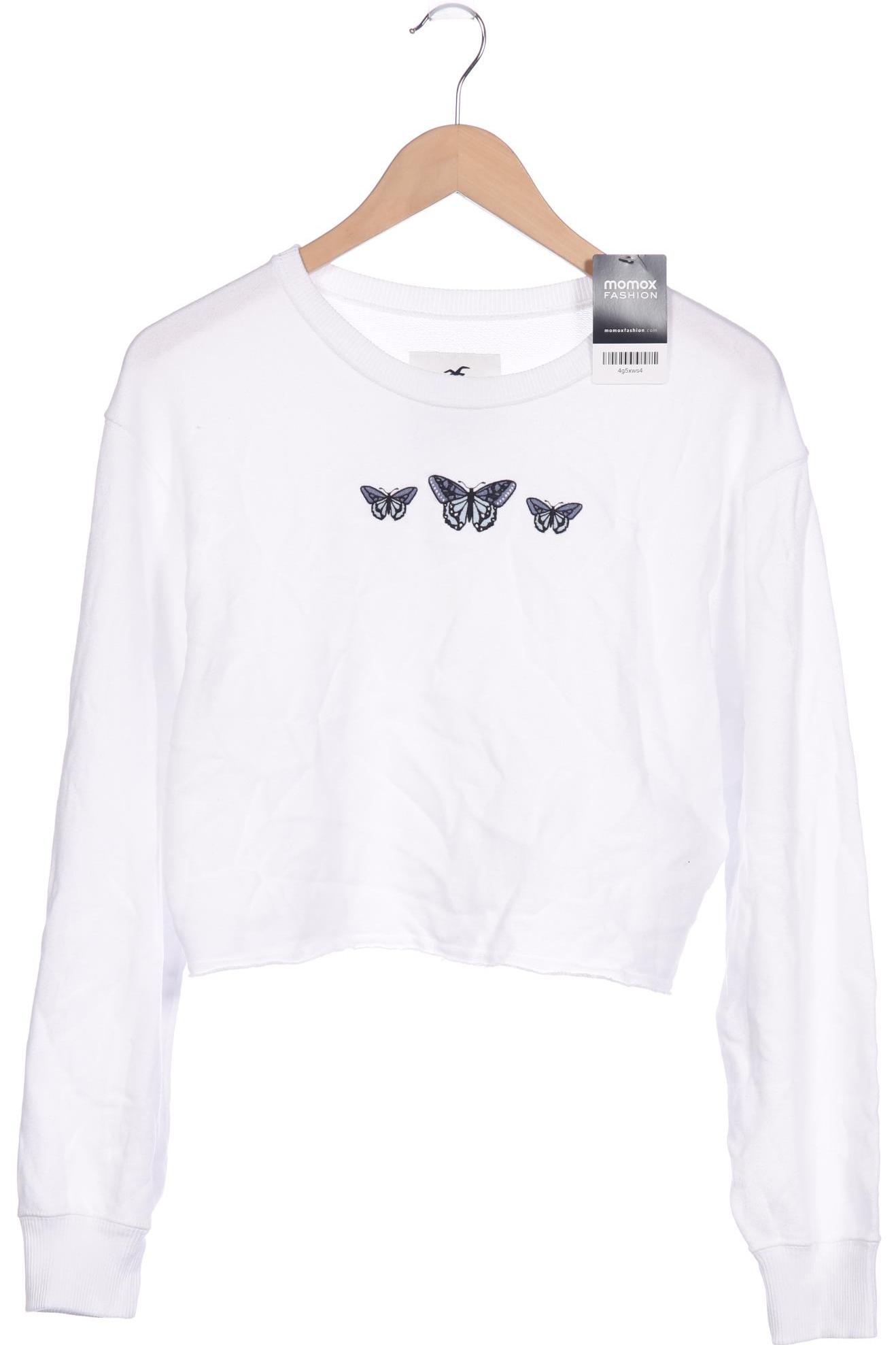 

Hollister Damen Sweatshirt, weiß, Gr. 36