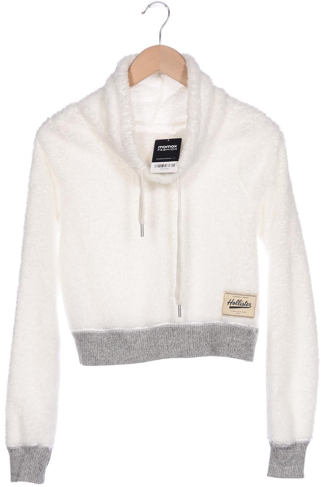 

Hollister Damen Sweatshirt, weiß, Gr. 34