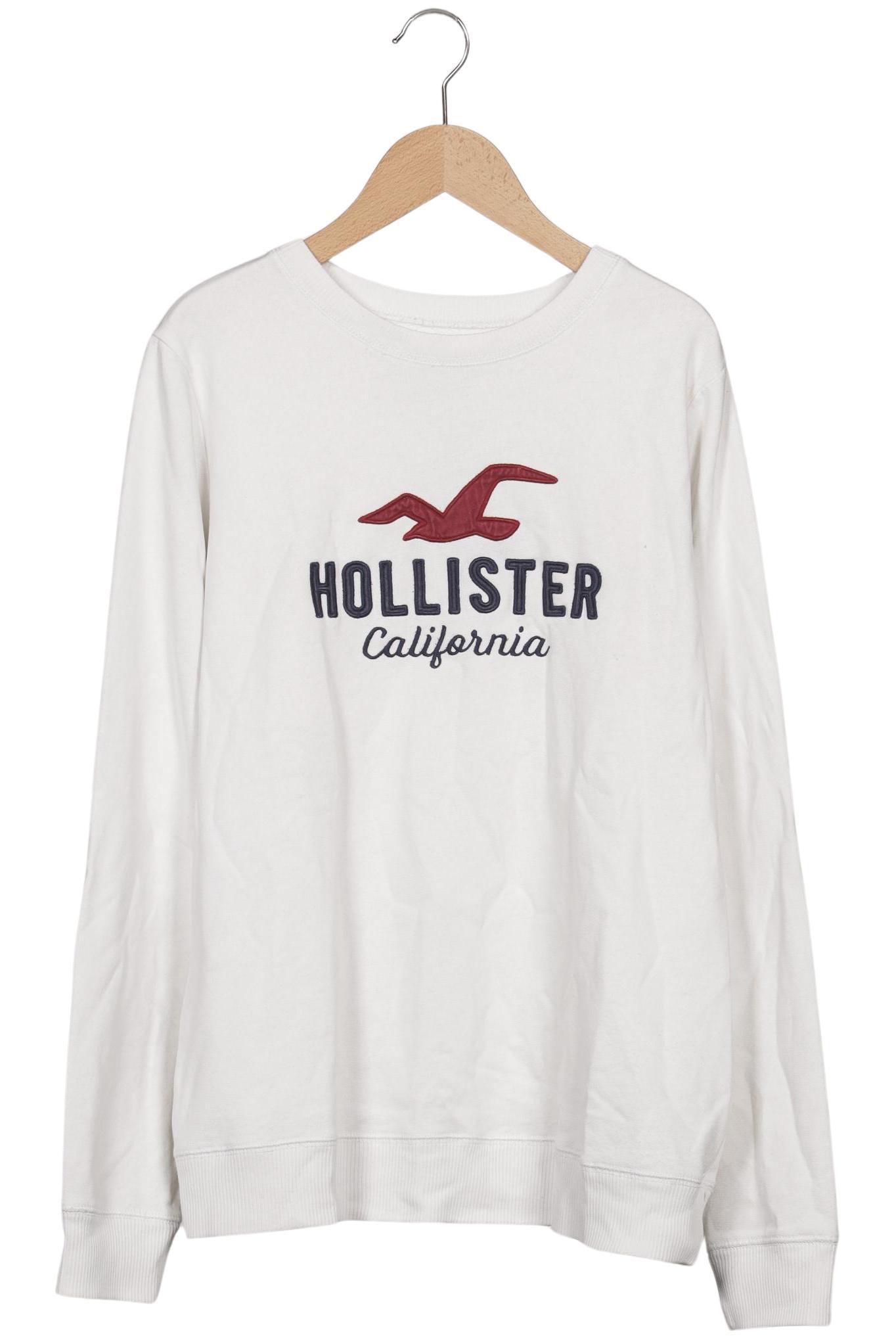 

Hollister Damen Sweatshirt, weiß, Gr. 42