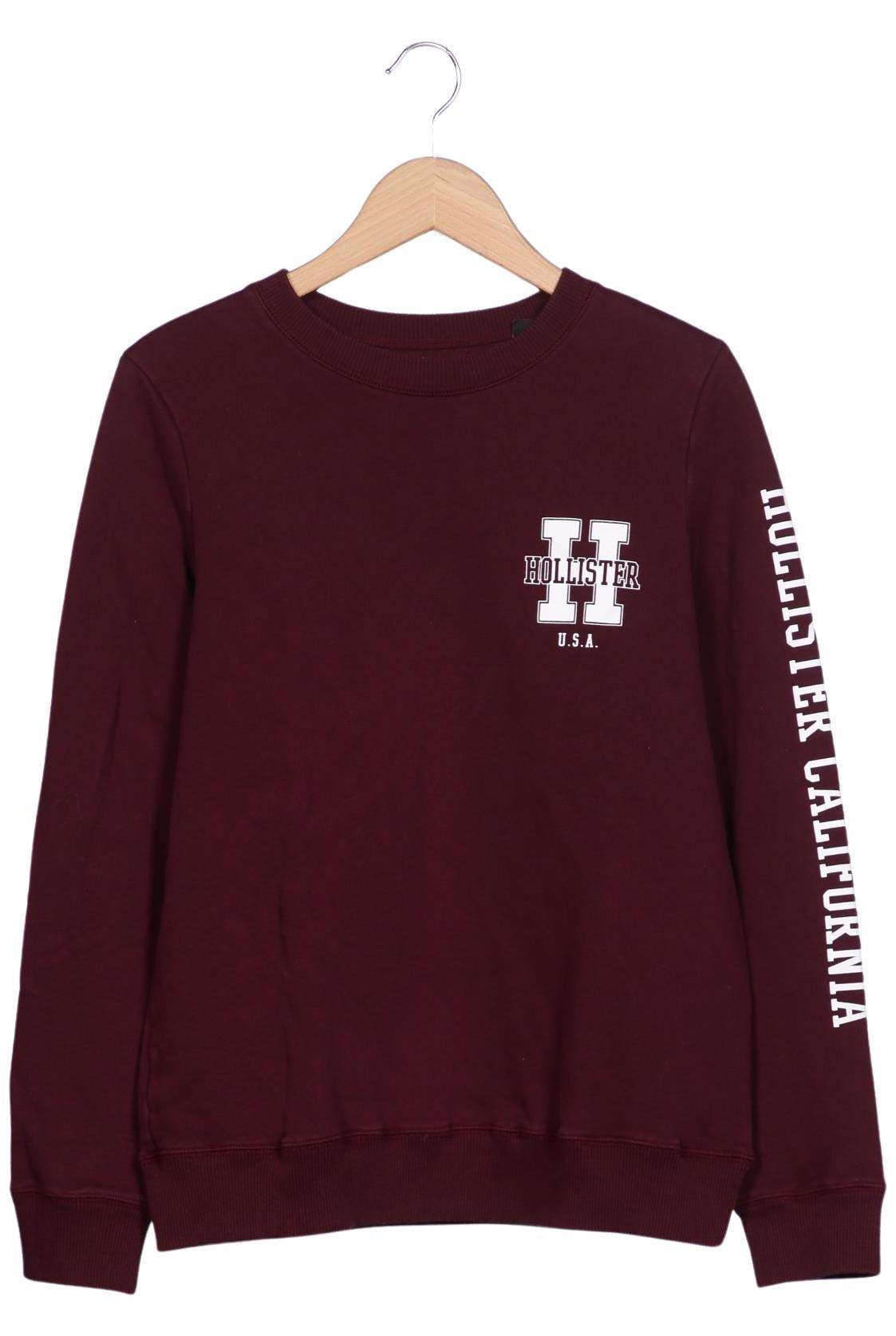 

Hollister Damen Sweatshirt, bordeaux, Gr. 42