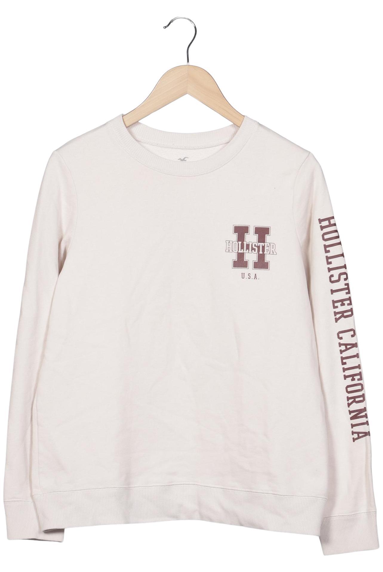 

Hollister Damen Sweatshirt, cremeweiß, Gr. 42