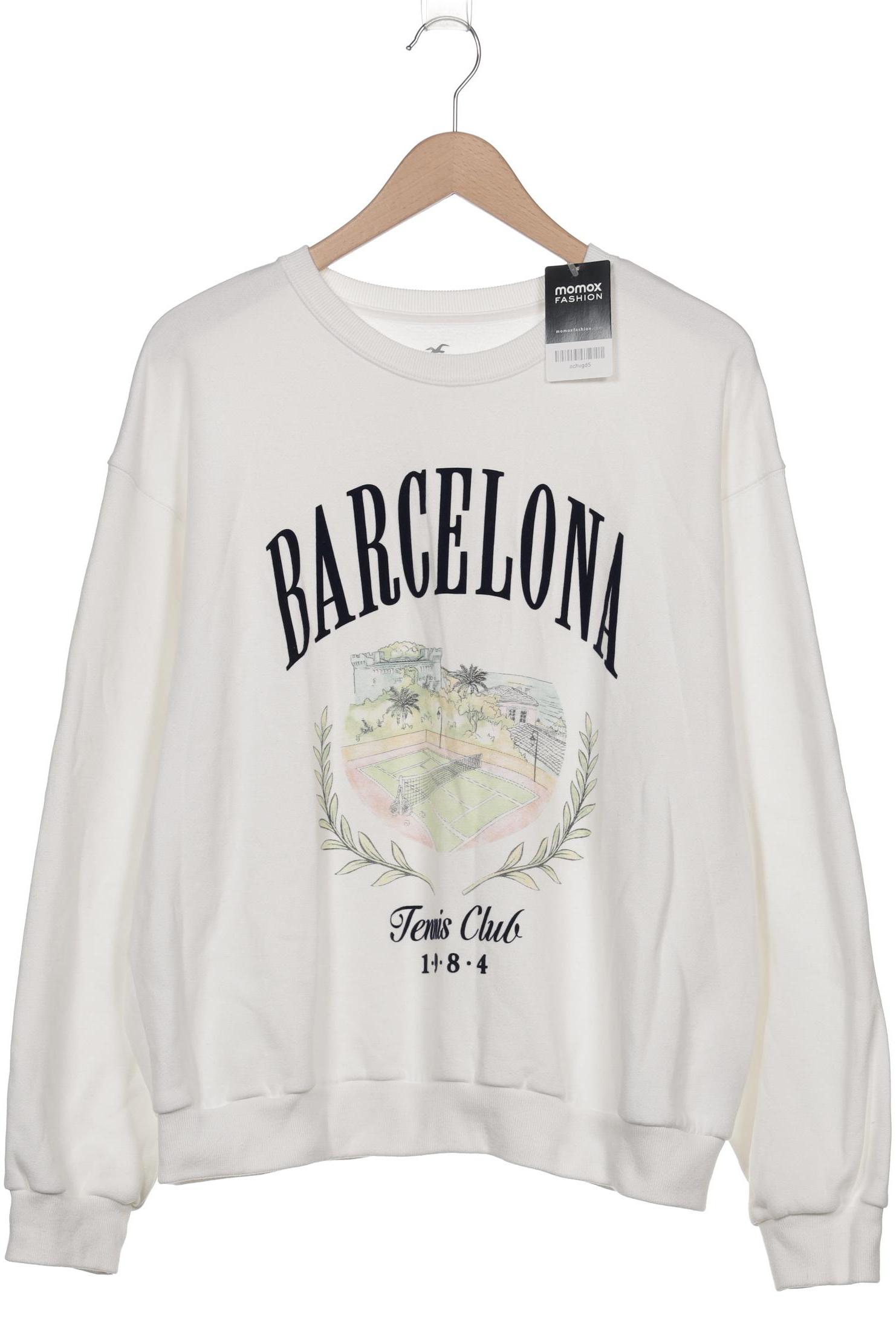 

Hollister Damen Sweatshirt, weiß, Gr. 44