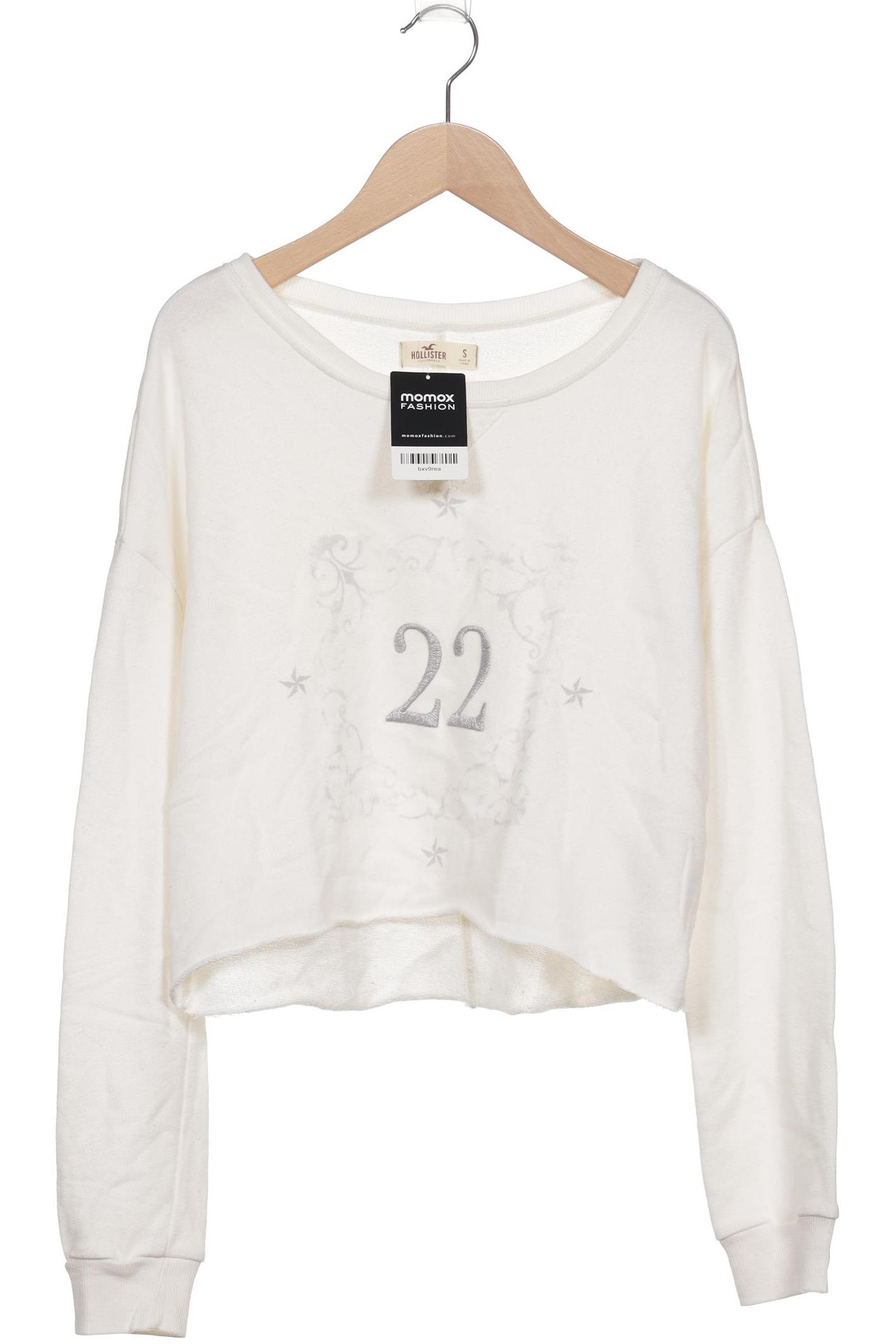 

Hollister Damen Sweatshirt, cremeweiß, Gr. 36