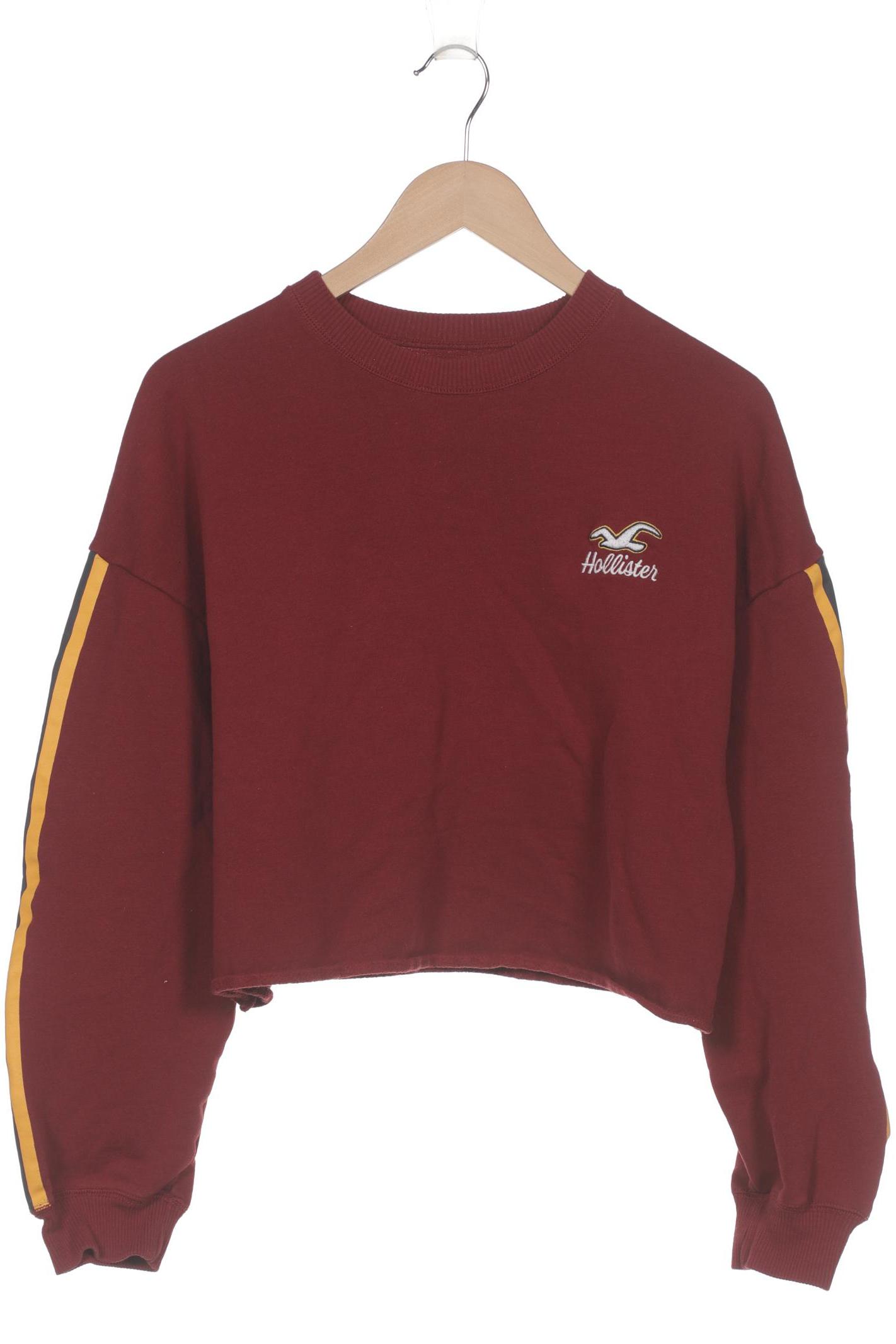 

Hollister Damen Sweatshirt, bordeaux, Gr. 38