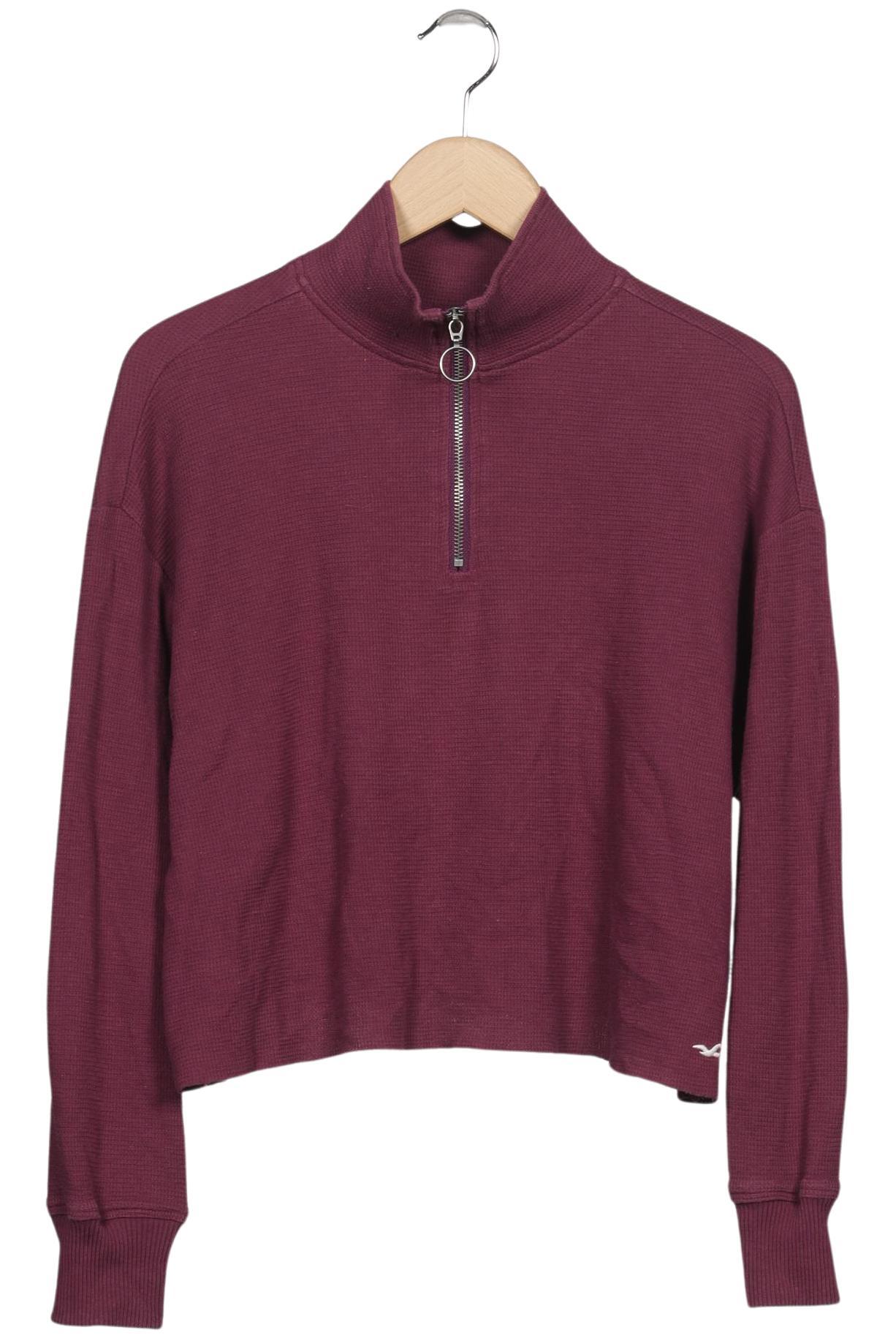 

Hollister Damen Sweatshirt, bordeaux, Gr. 36
