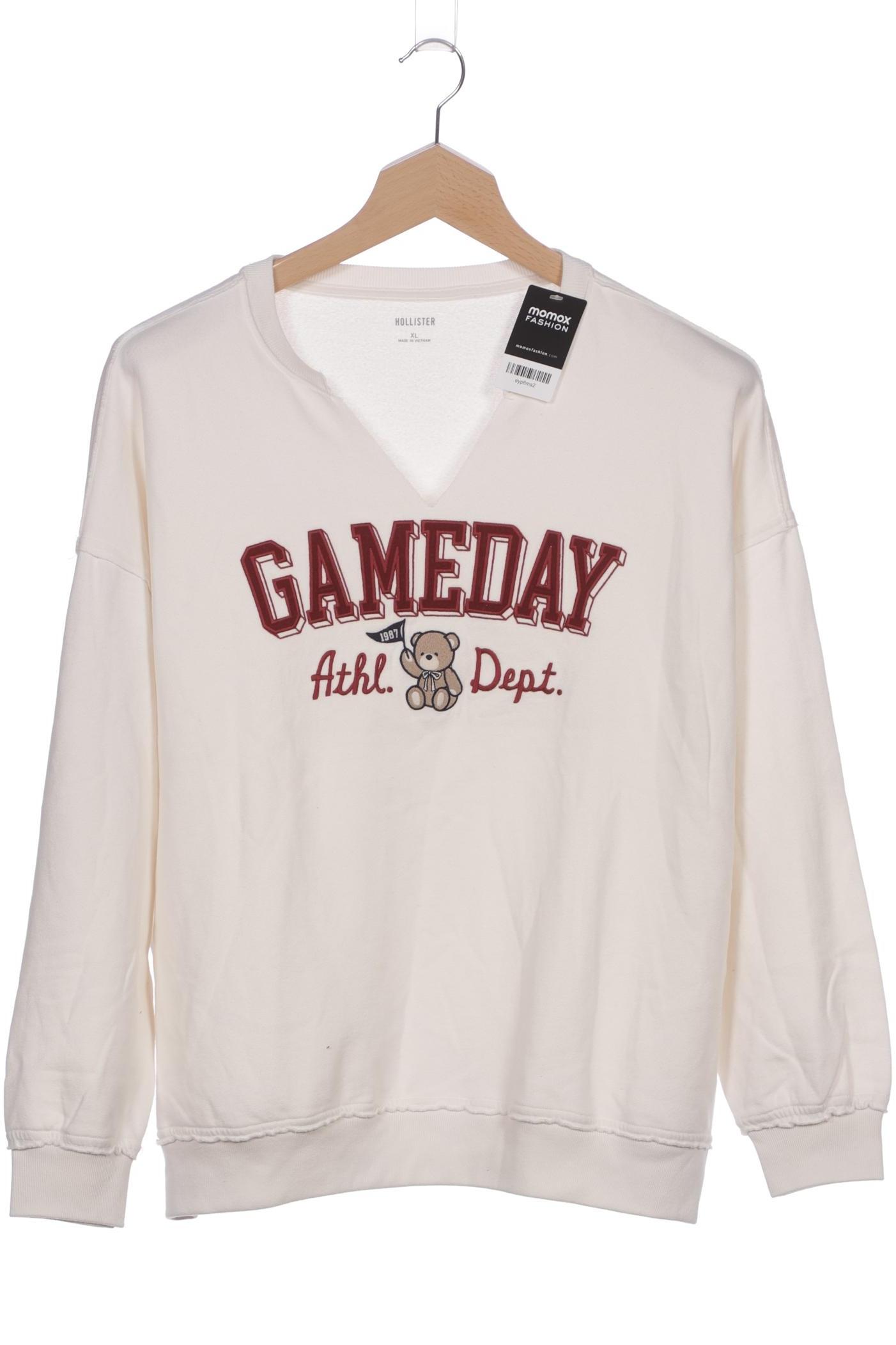 

Hollister Damen Sweatshirt, weiß, Gr. 44