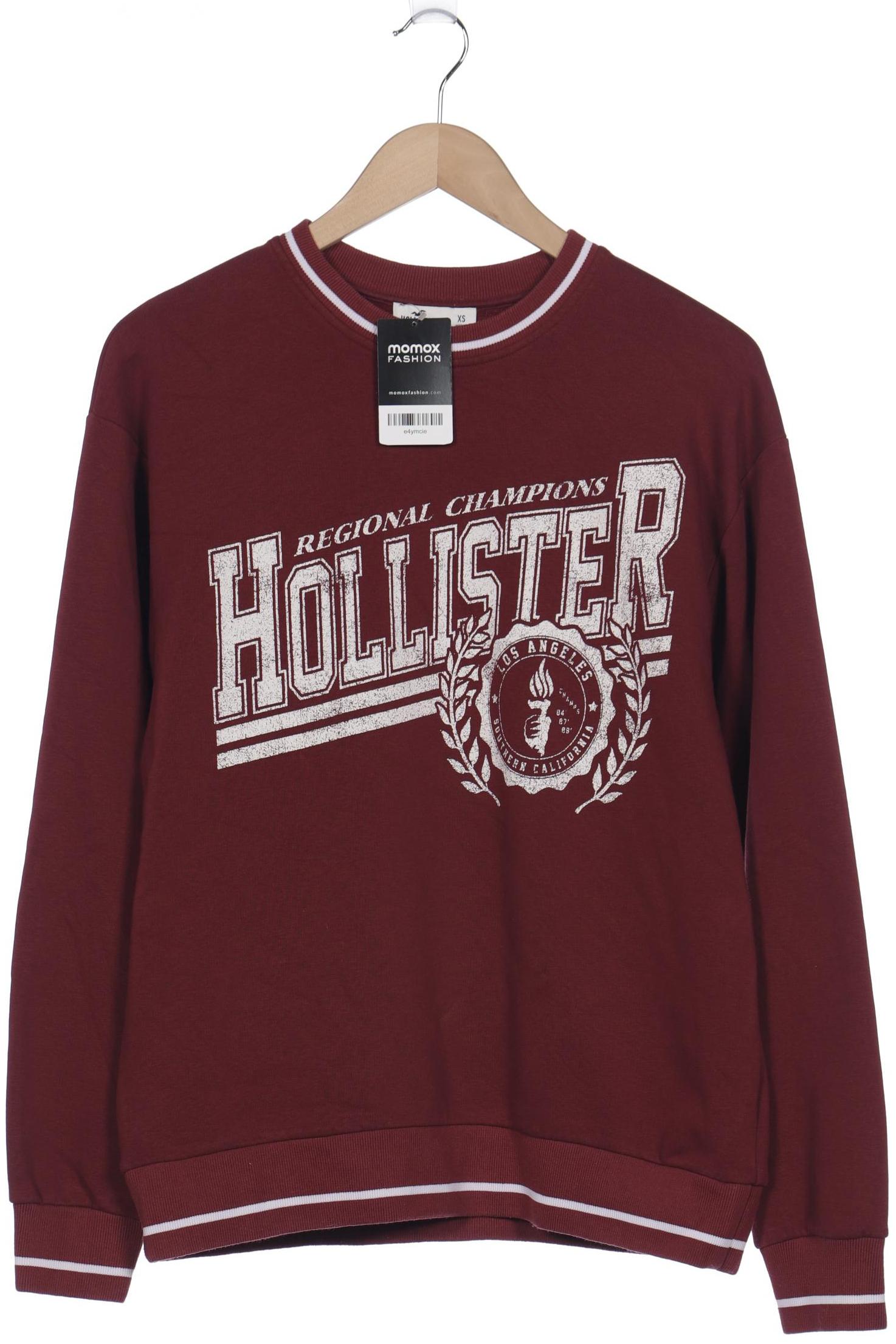 

Hollister Damen Sweatshirt, bordeaux, Gr. 34