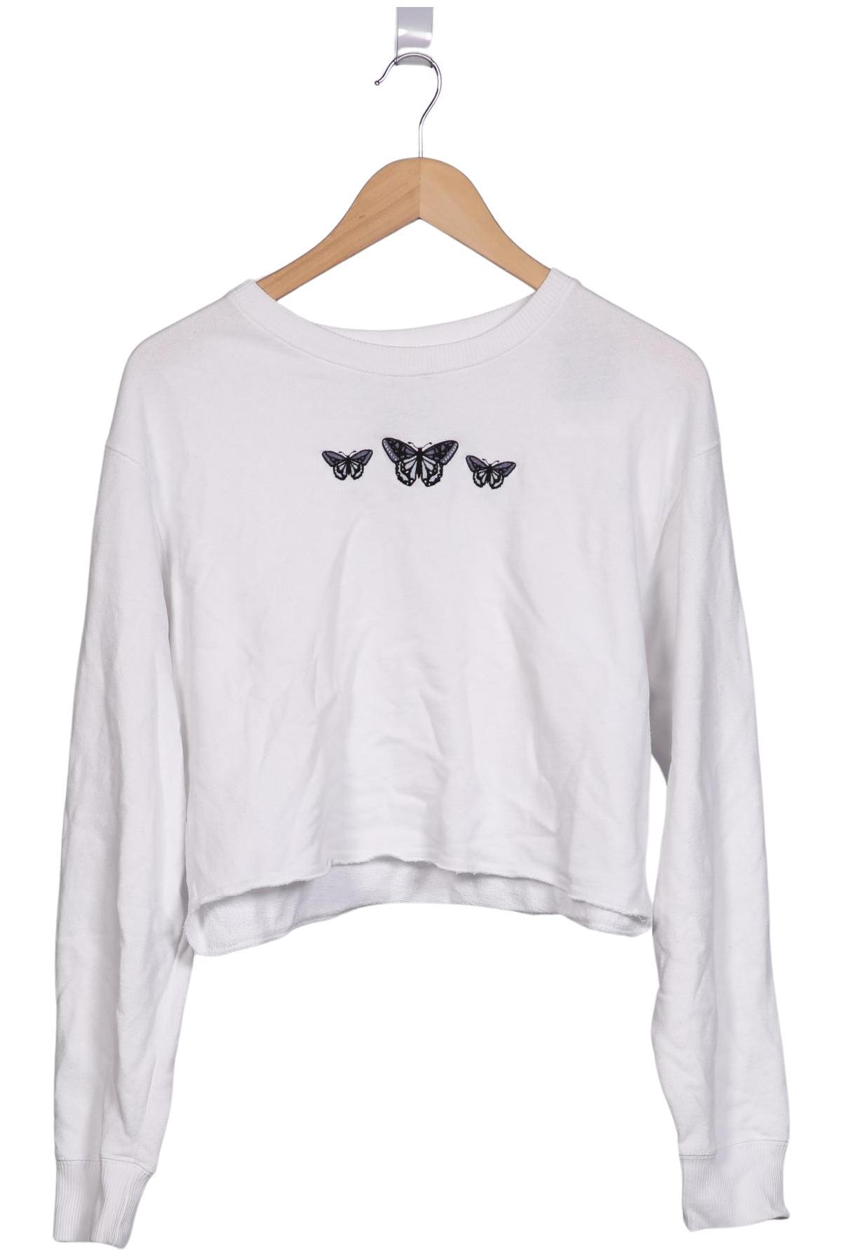 

Hollister Damen Sweatshirt, weiß, Gr. 36