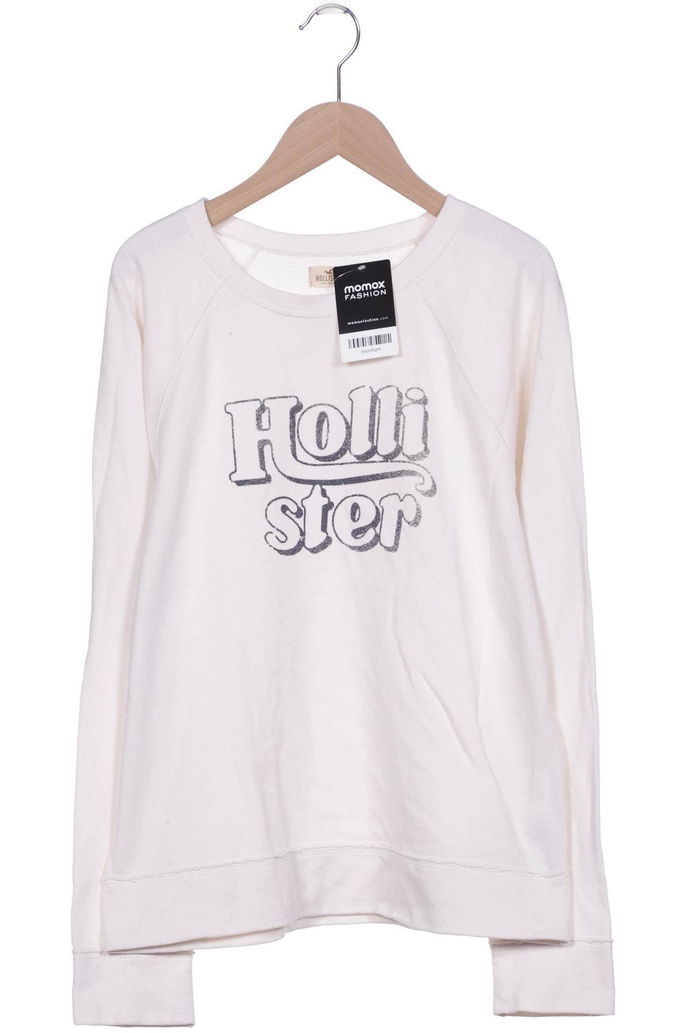 

Hollister Damen Sweatshirt, cremeweiß, Gr. 38