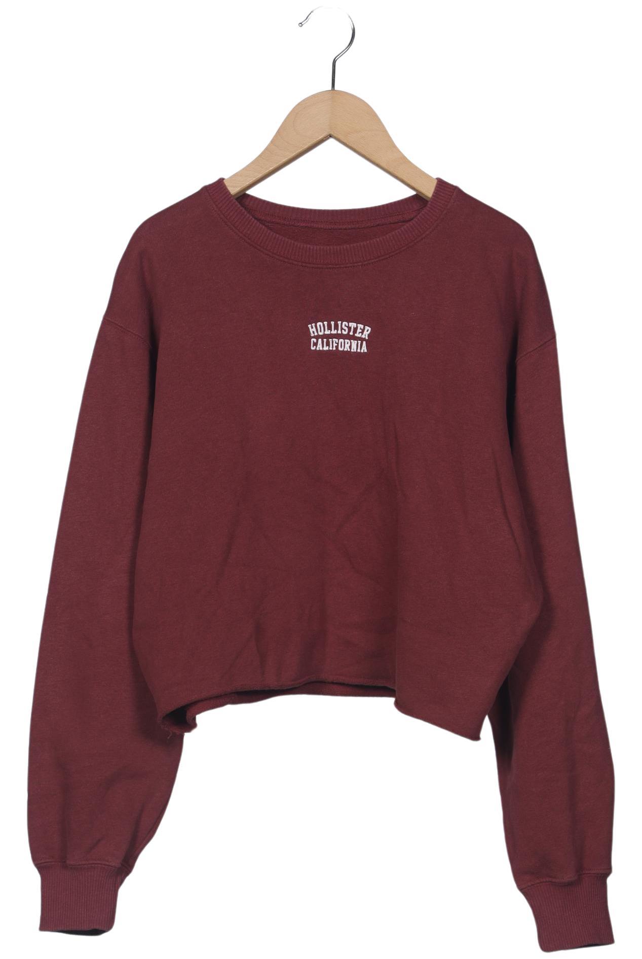 

Hollister Damen Sweatshirt, bordeaux, Gr. 36