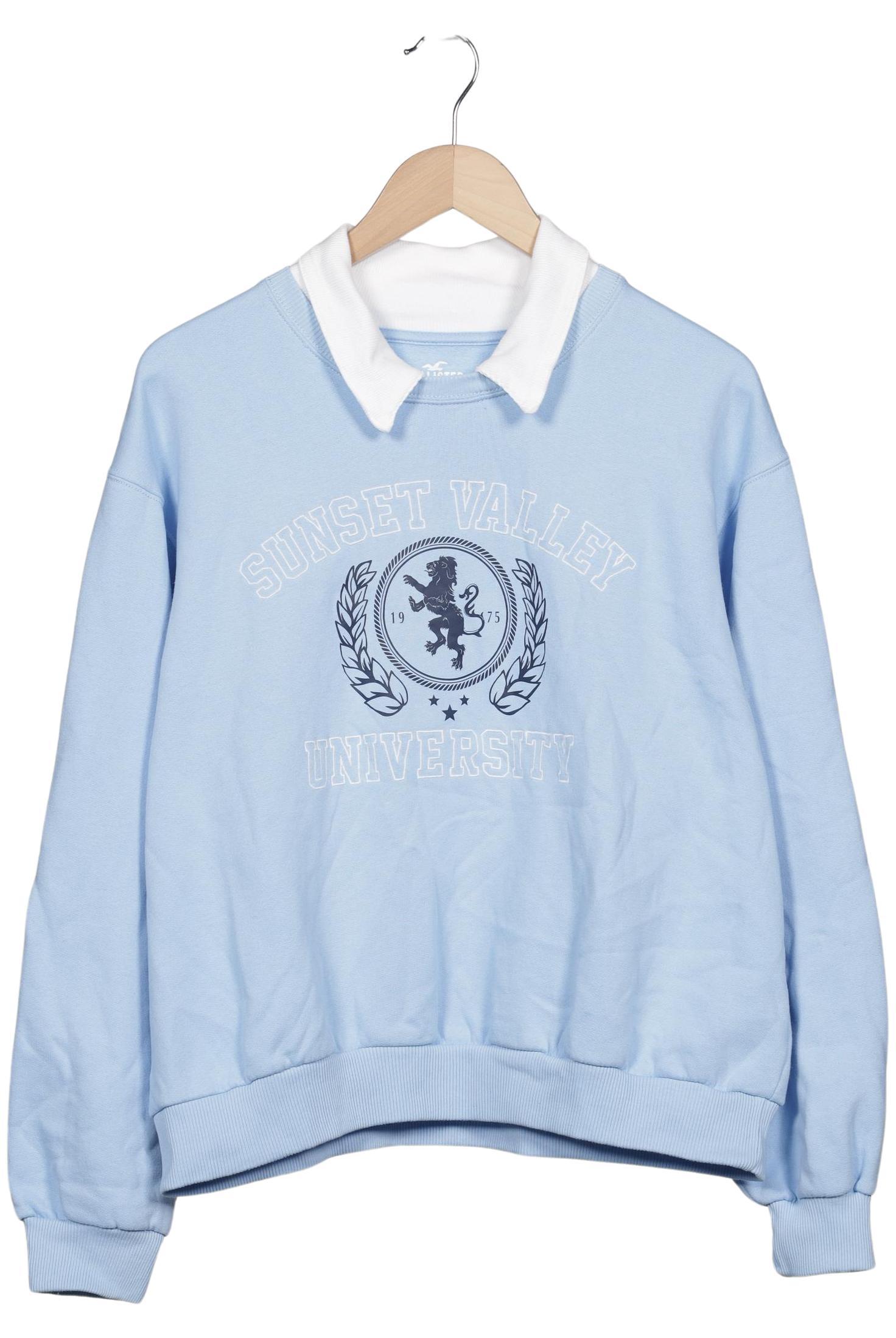 

Hollister Damen Sweatshirt, hellblau, Gr. 42