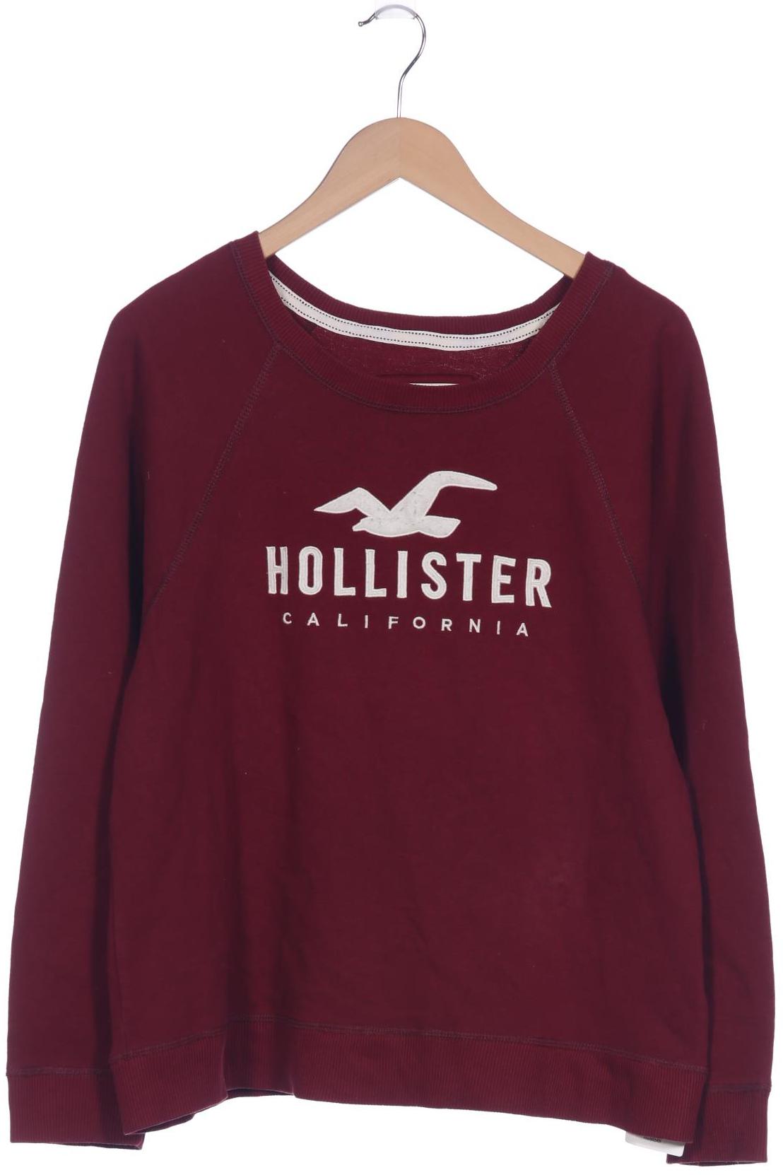 

Hollister Damen Sweatshirt, bordeaux, Gr. 42