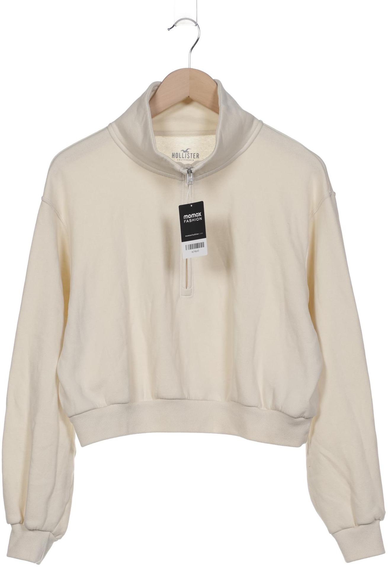 

Hollister Damen Sweatshirt, cremeweiß, Gr. 36