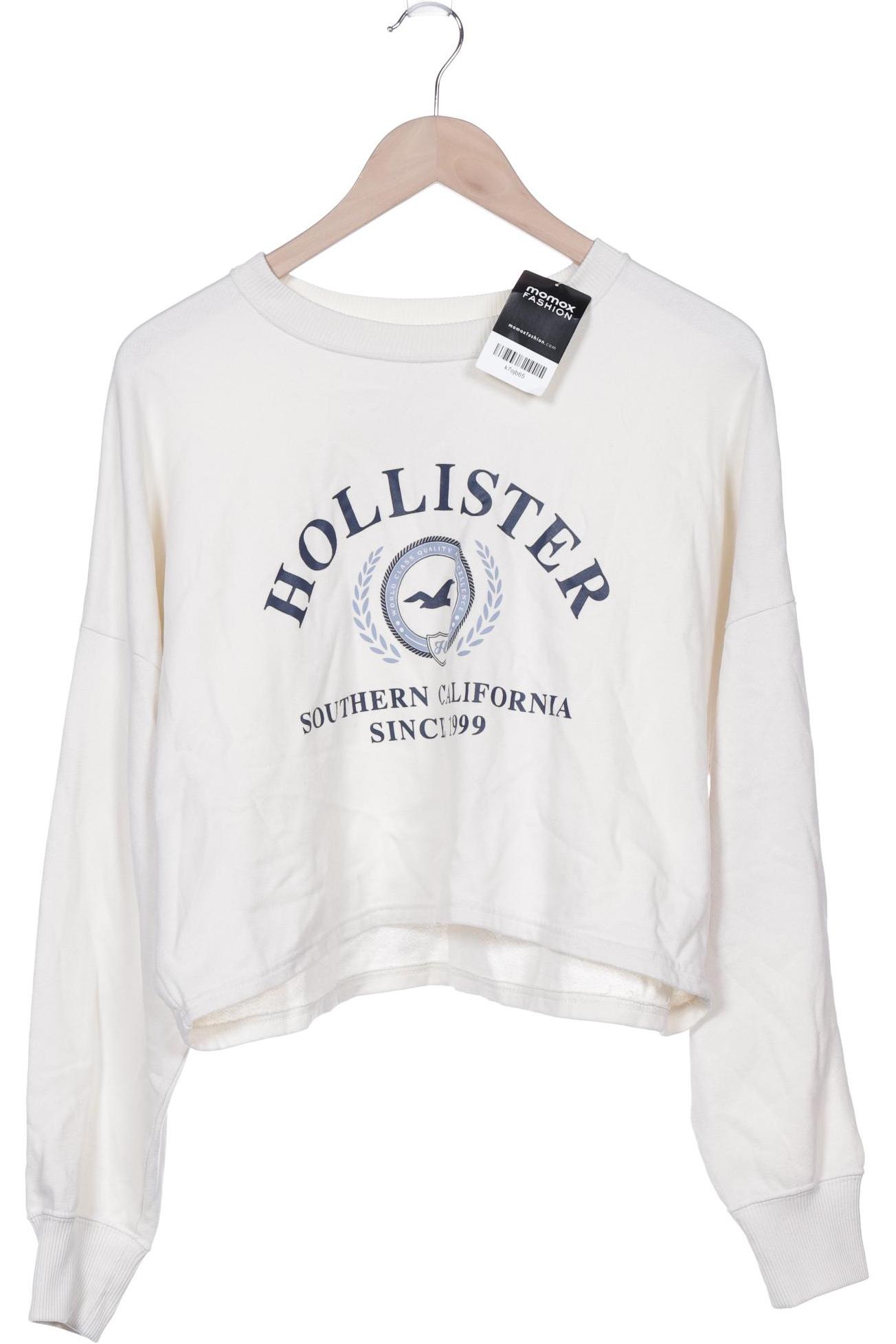 

Hollister Damen Sweatshirt, cremeweiß, Gr. 38