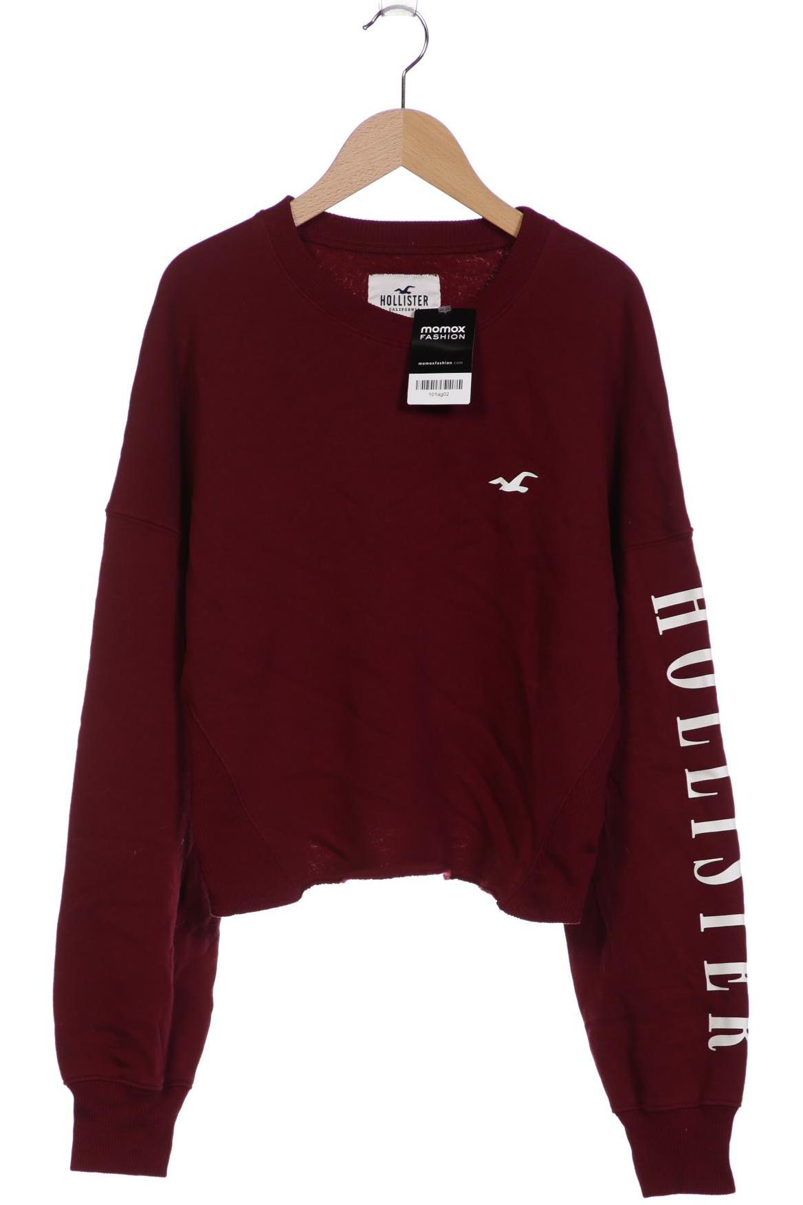 

Hollister Damen Sweatshirt, bordeaux, Gr. 42