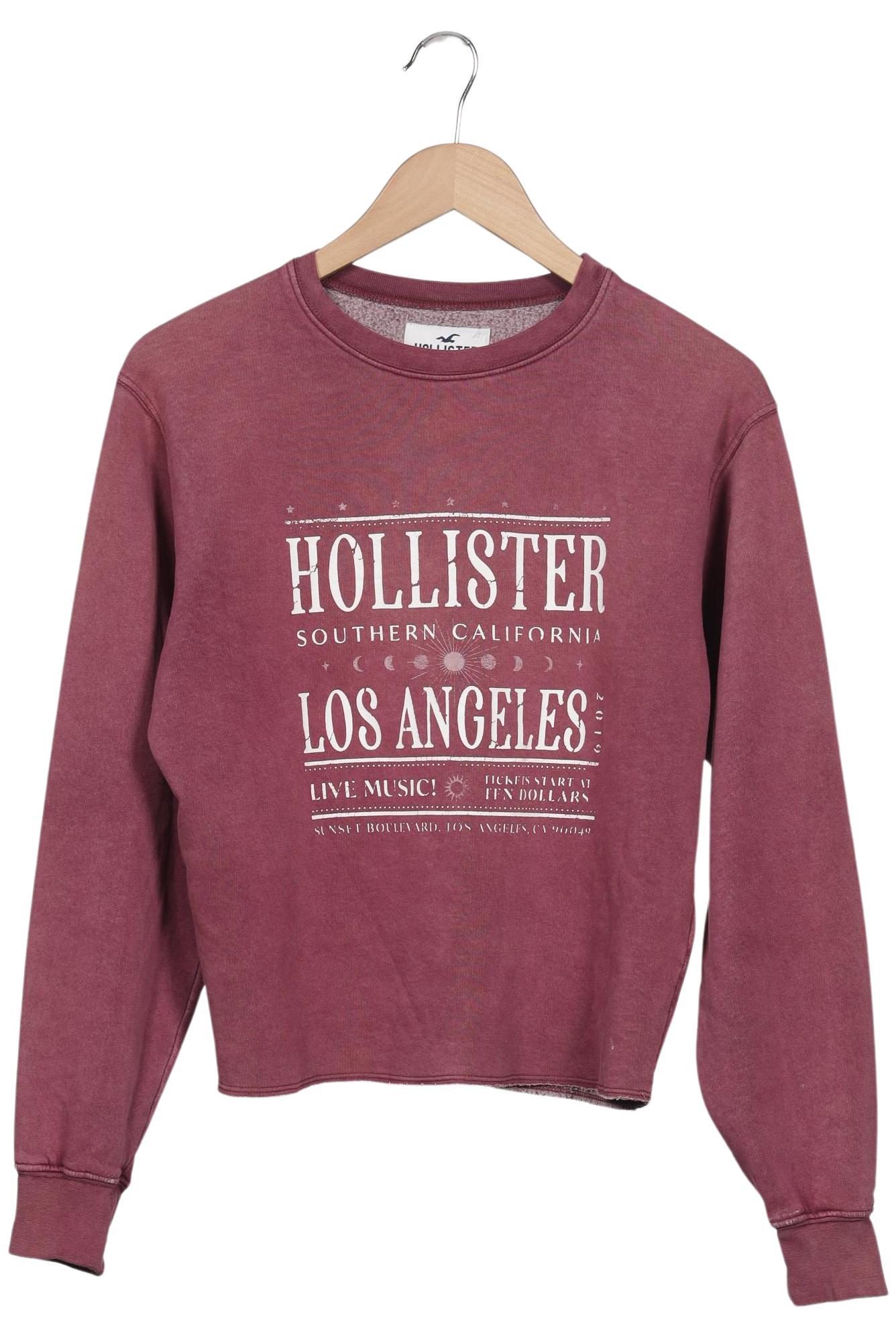 

Hollister Damen Sweatshirt, bordeaux, Gr. 34