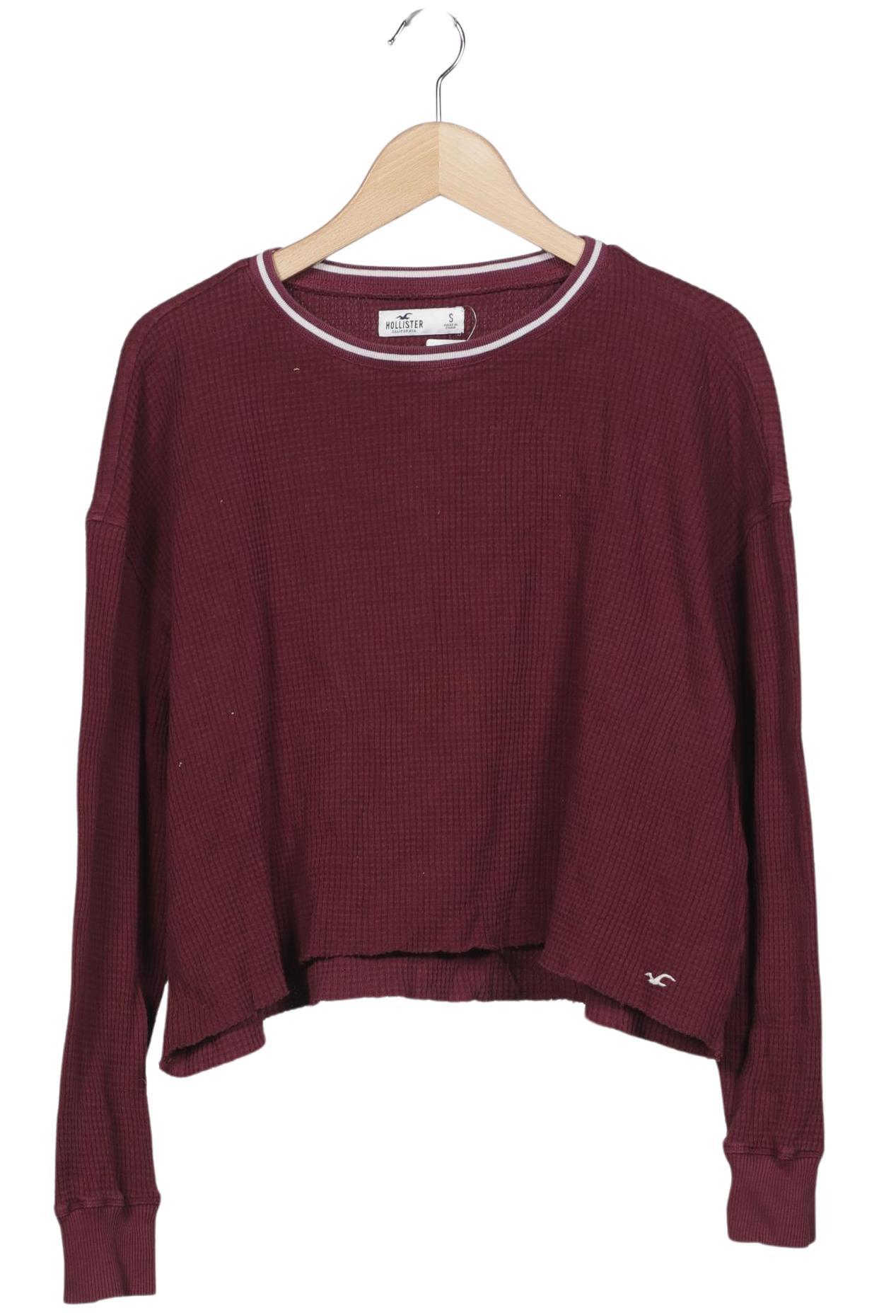 

Hollister Damen Sweatshirt, bordeaux, Gr. 36
