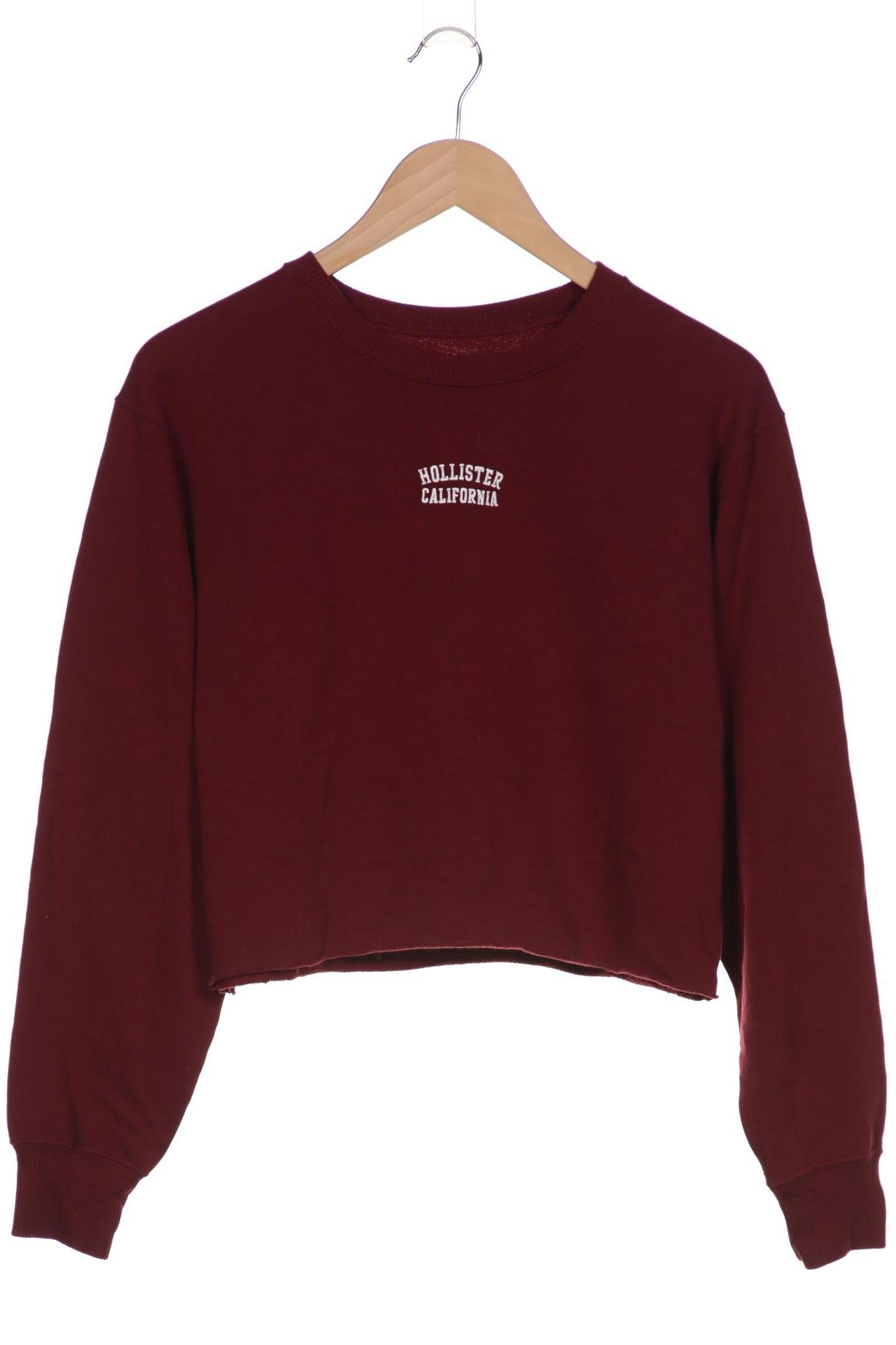 

Hollister Damen Sweatshirt, bordeaux, Gr. 34