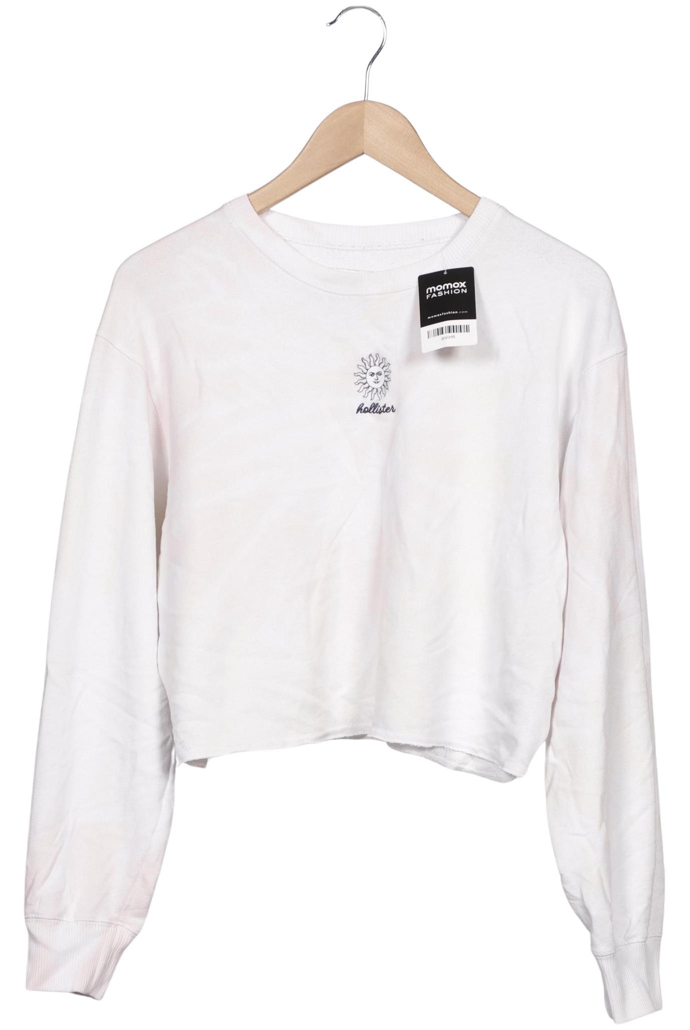 

Hollister Damen Sweatshirt, weiß, Gr. 38