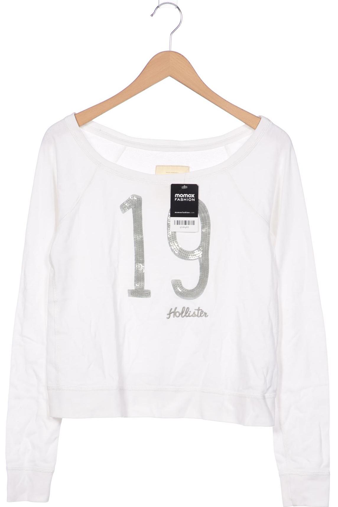 

Hollister Damen Sweatshirt, weiß, Gr. 34