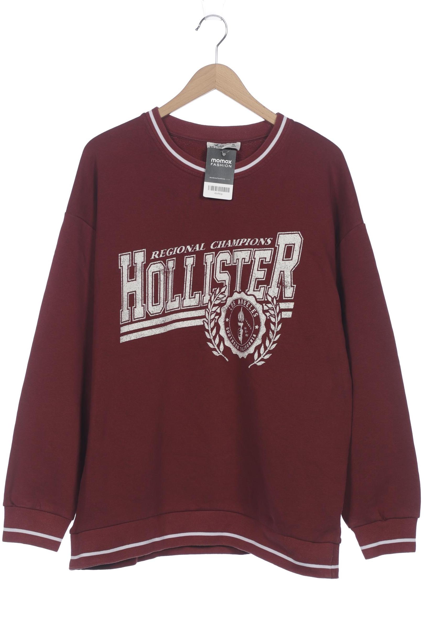 

Hollister Damen Sweatshirt, bordeaux, Gr. 44