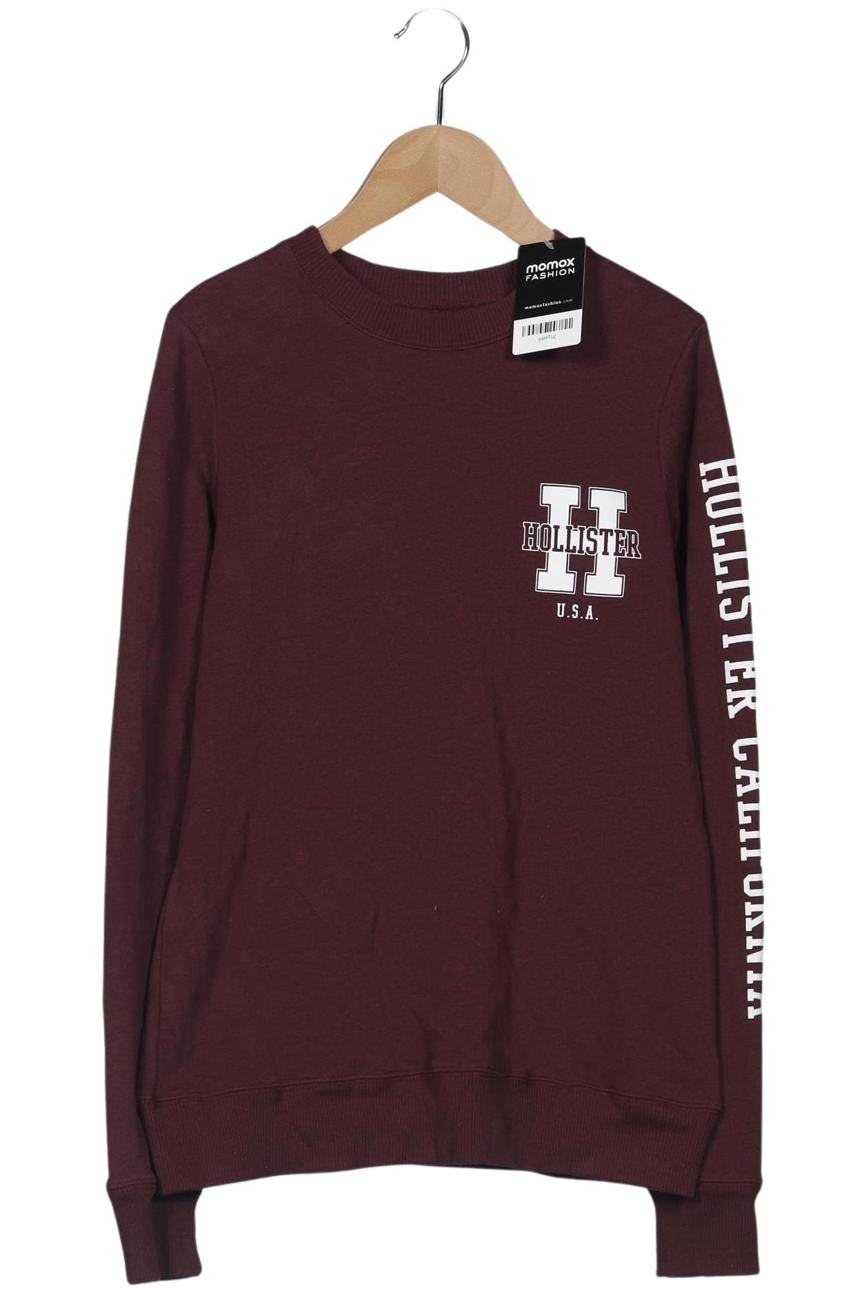 

Hollister Damen Sweatshirt, bordeaux, Gr. 36