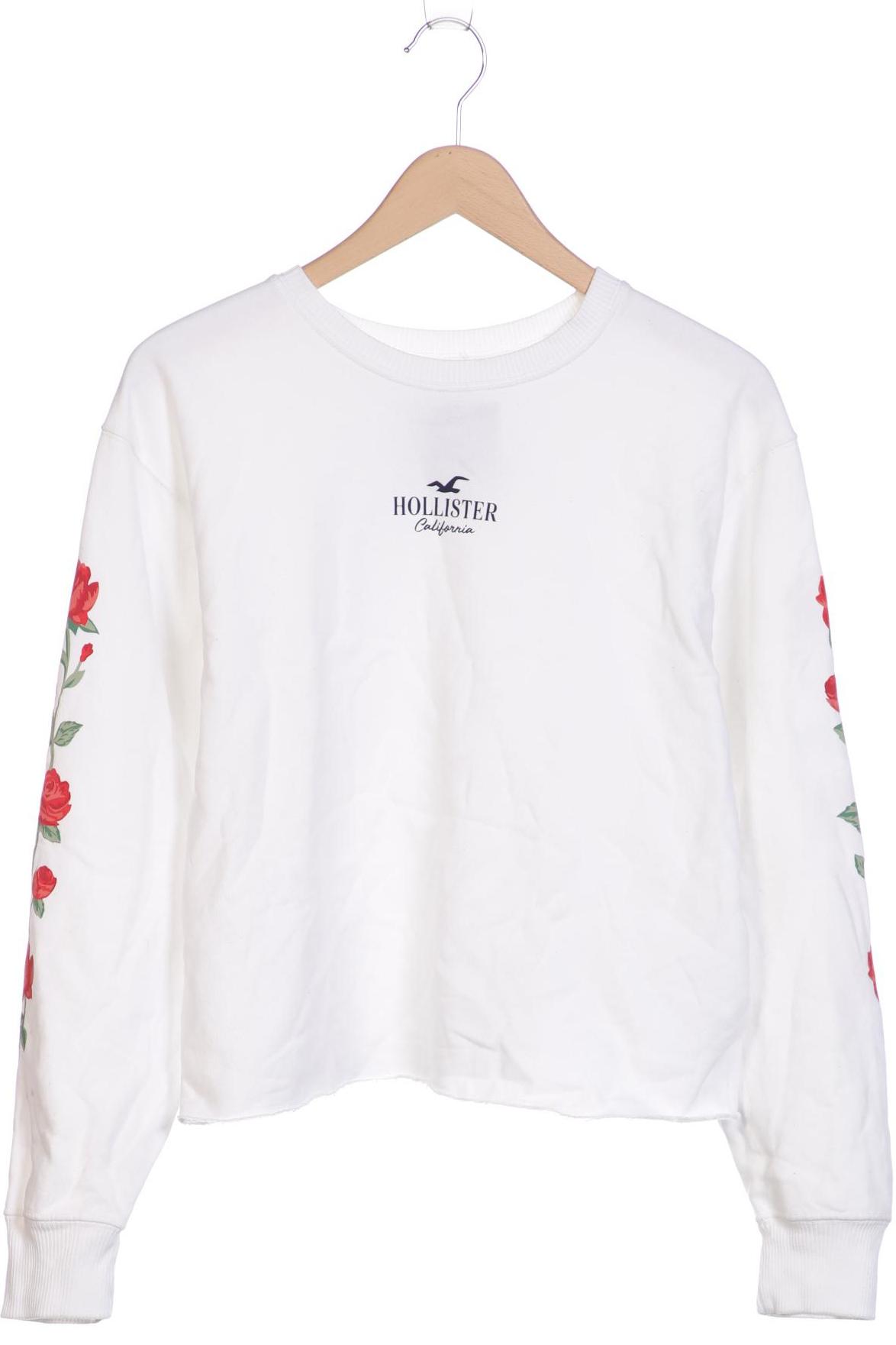 

Hollister Damen Sweatshirt, weiß, Gr. 38